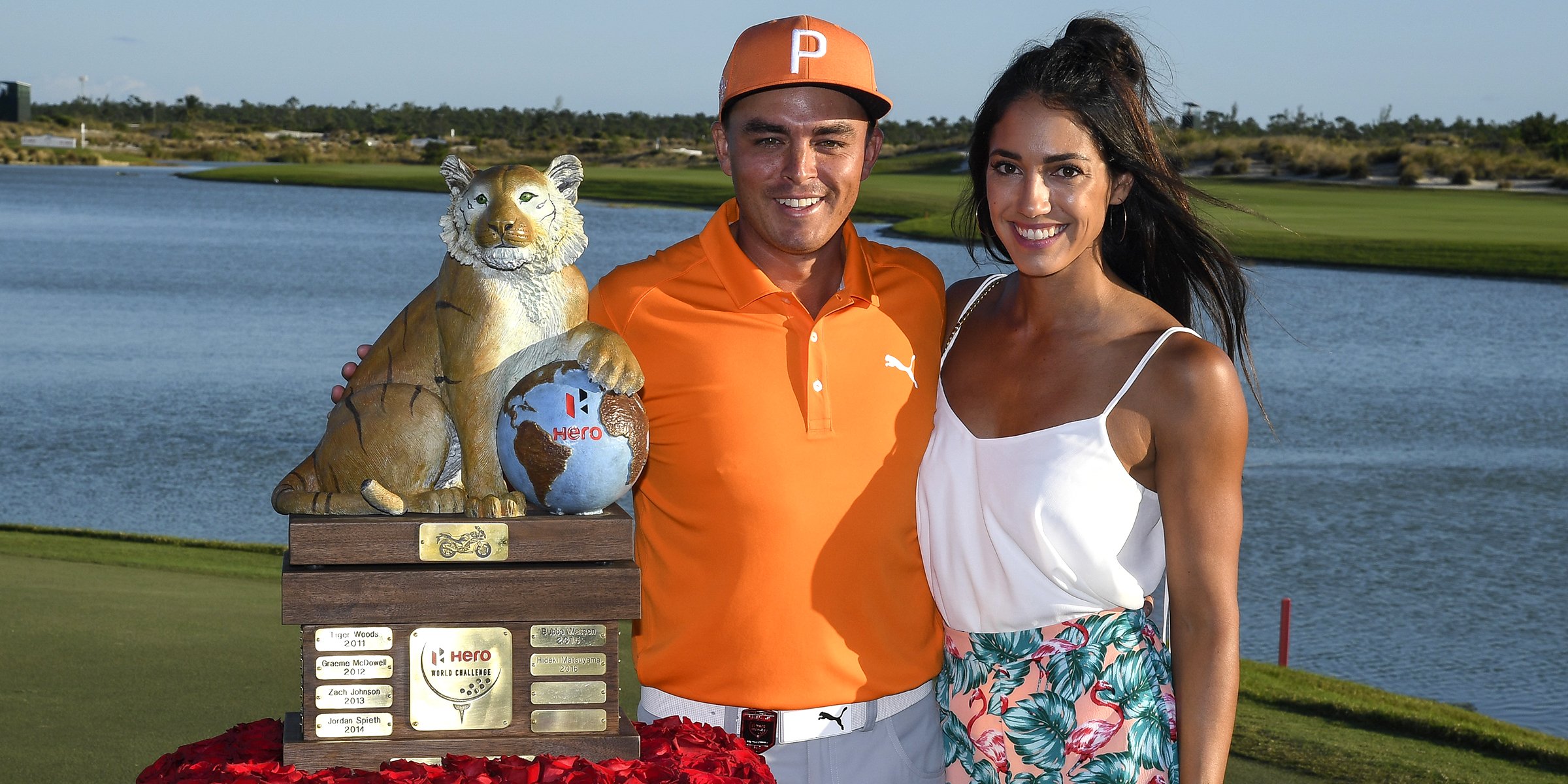 Rickie Fowler and Allison Stokke | Source: Getty Images