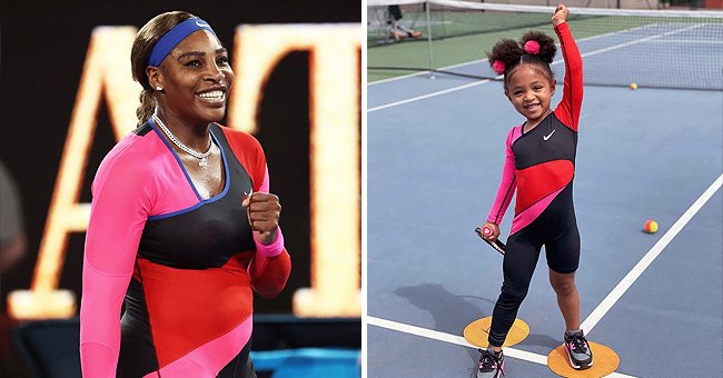 Serena Williams' Daughter Poses in a Mini-Version of Her Mom's Iconic ...