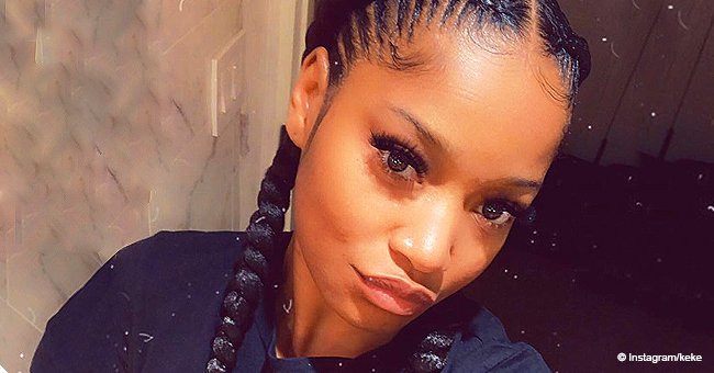 Keke Palmer Mesmerizes with Her 'Vixen Baby Doll Eyes' & Neatly Braided Hair in Stunning Photo