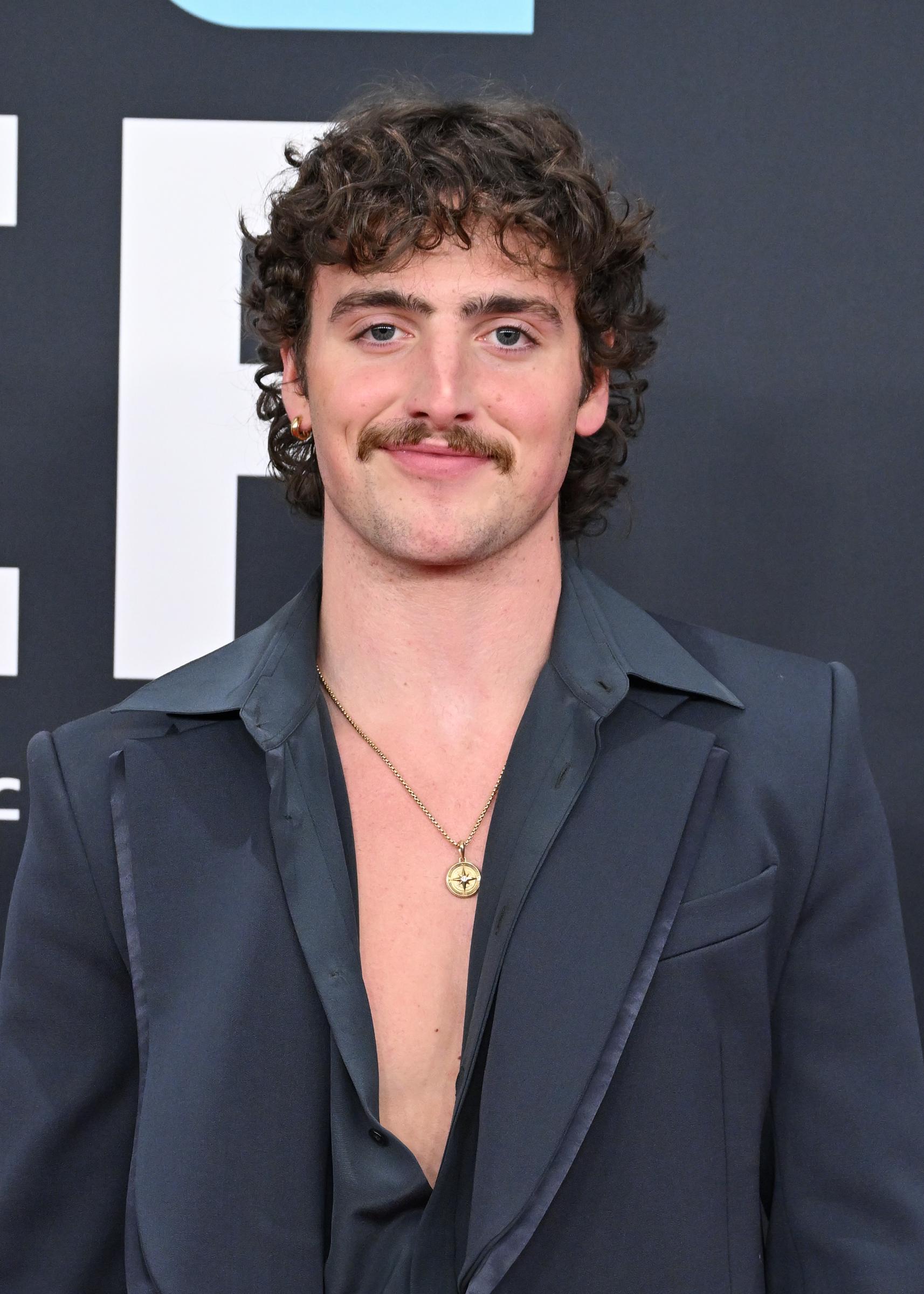 Benson Boone at the 67th Grammy Awards in Los Angeles, California on February 2, 2025. | Source: Getty Images