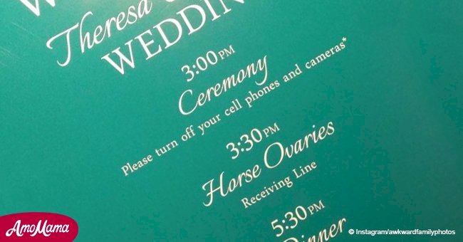 Friends find hilarious mistake on couple's wedding invitation