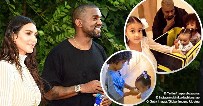Kim Kardashian & Kanye West throw daughter Chicago 'Alice In Wonderland' party for her 1st birthday
