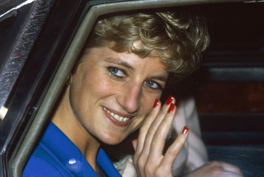 Diana de Gales asiste a un evento en Francia. | Foto: Getty Images