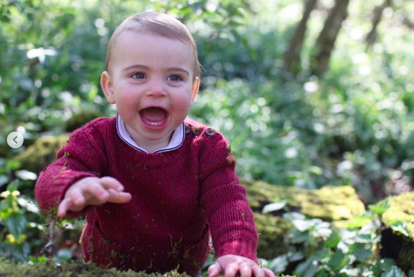 Prince Louis posing for a picture, posted on April 22, 2019 | Source: Instagram/princeandprincessofwales