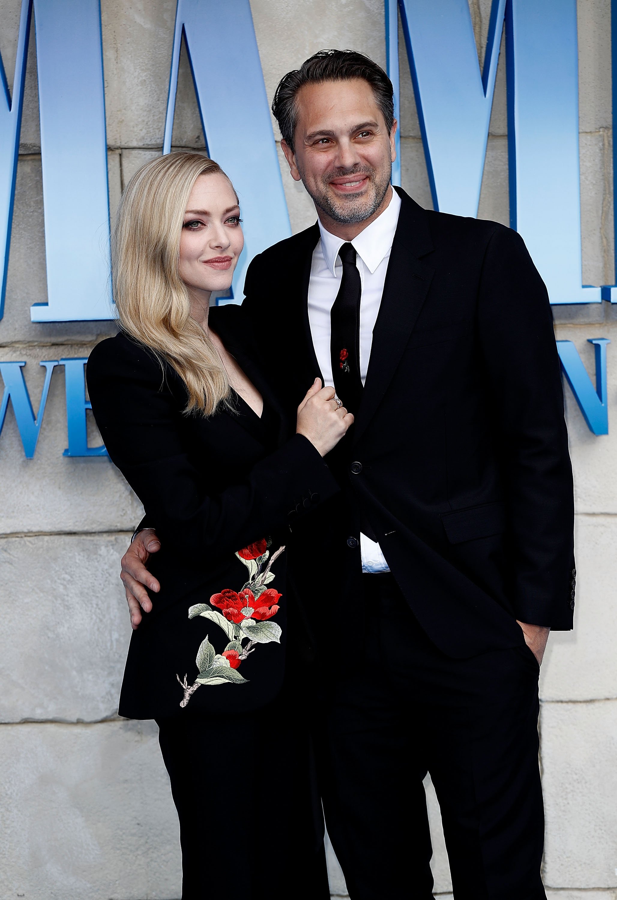 Amanda Seyfried and Thomas Sadoski attend the "Mamma Mia! Here We Go Again" premiere on July 16, 2018, in London, England. | Source: Getty Images