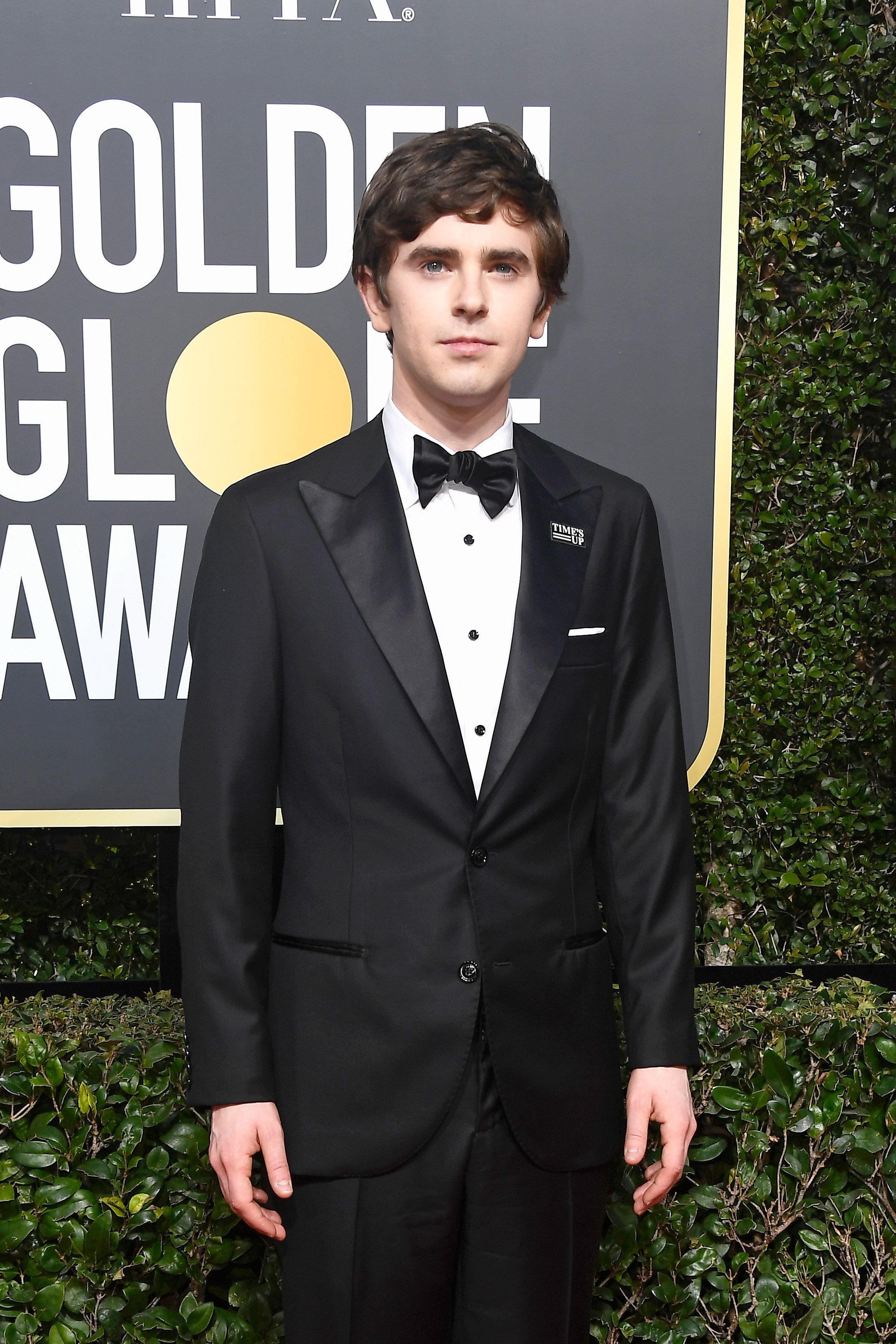 Freddie Highmore attends the 75th Annual Golden Globe Awards in Beverly Hills, California on January 7, 2018 | Photo: Getty Images