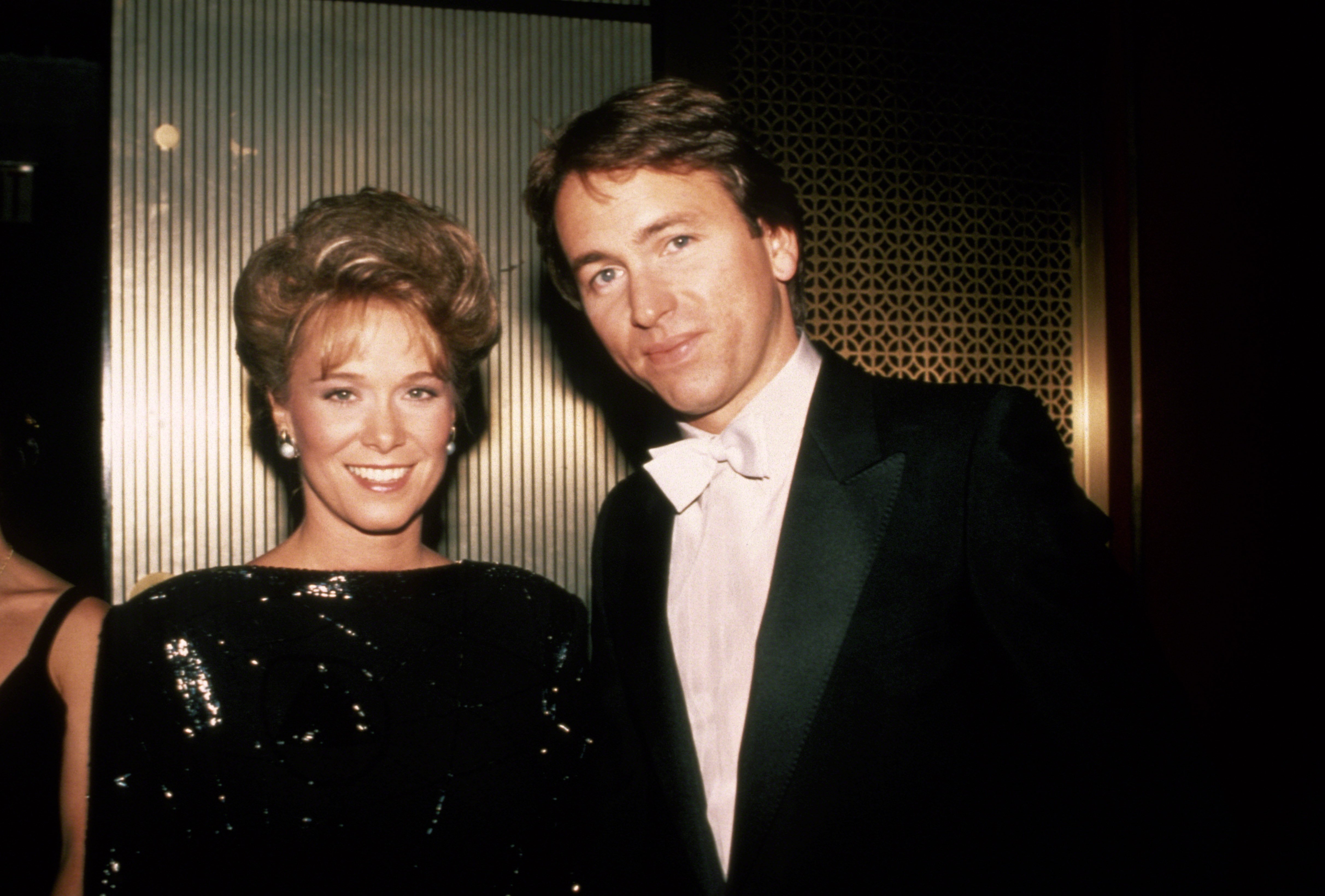 Actor John Ritter and his former wife, Nancy Morgan in New York City, circa 1983. | Source: Getty Images