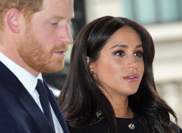  Prince Harry and Meghan at New Zealand House  in London, England. | Photo: Getty Images.