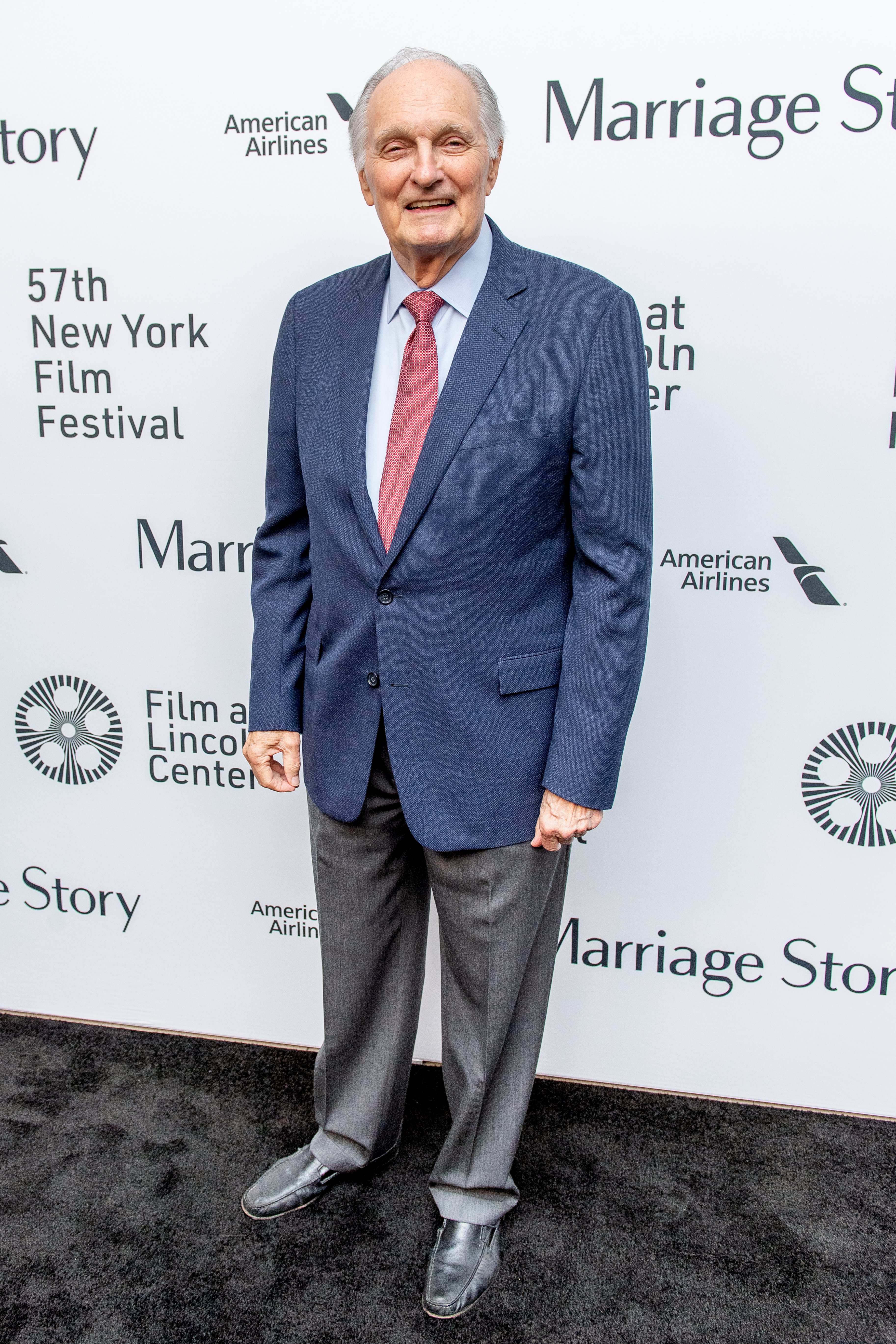 Aktör Alan Alda, 04 Ekim 2019'da New York'ta düzenlenen 57. New York Film Festivali'nde.  |  Kaynak: Getty Images