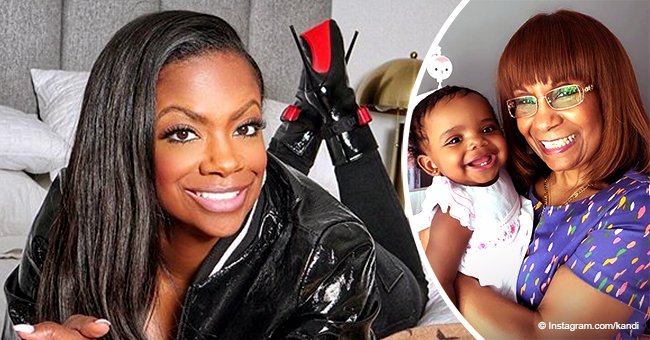 Kandi Burruss Shares Pic of Her Daughter Blaze and Mom Joyce — See ...