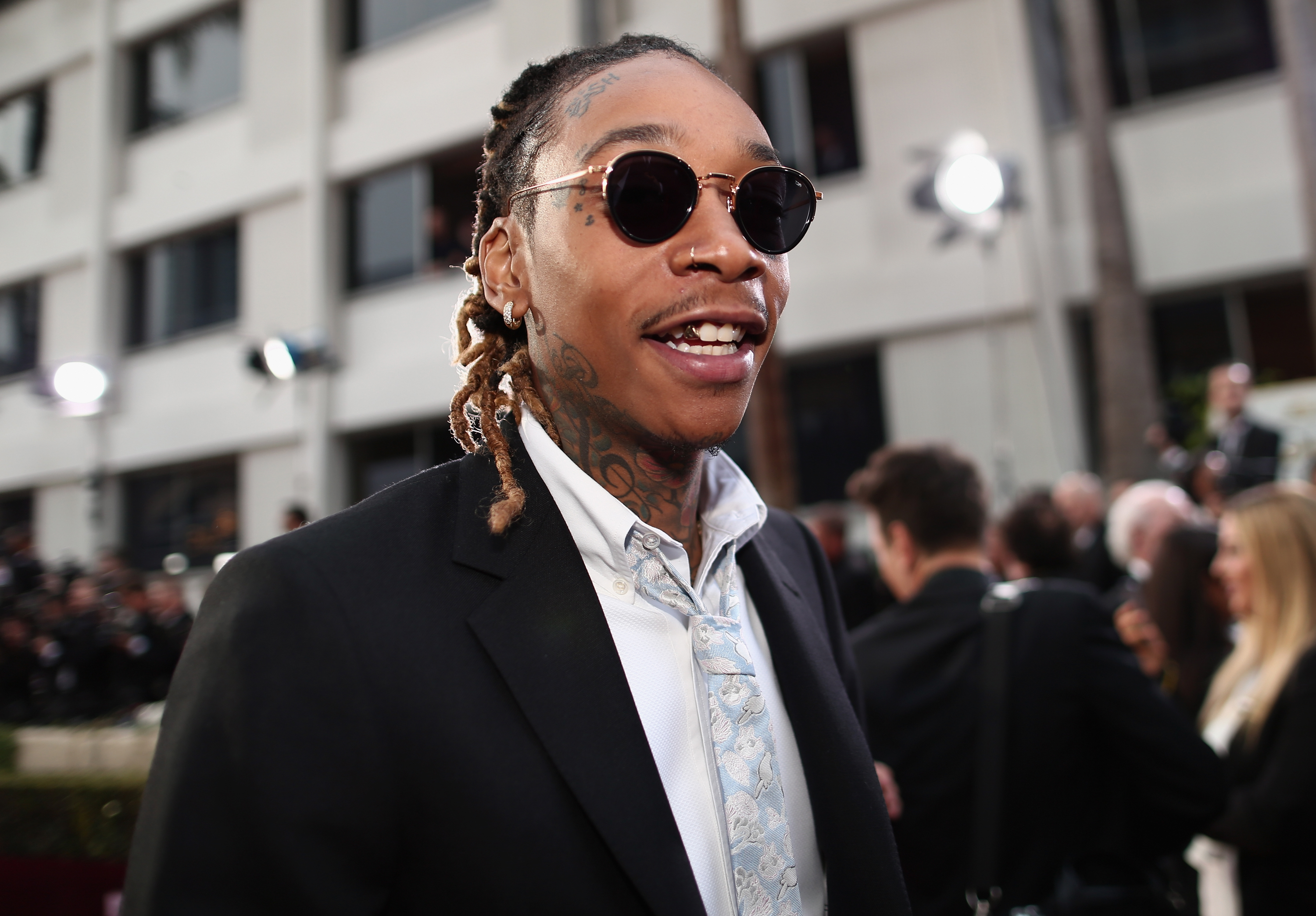 Wiz Khalifa during the 73rd Annual Golden Globe Awards on January 10, 2016. | Source: Getty Images