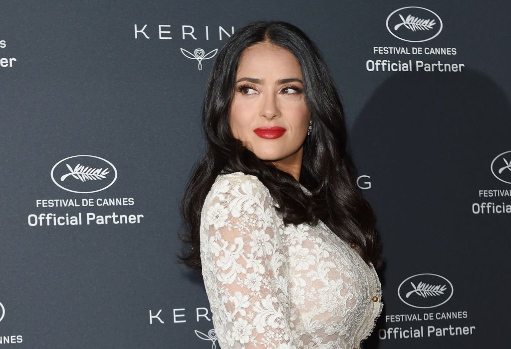 Salma Hayek Pinault at Kering Talks Women In Motion At The Cannes Film Festival at the Majestic Barriere on May 13, 2018 | Photo: Getty Images