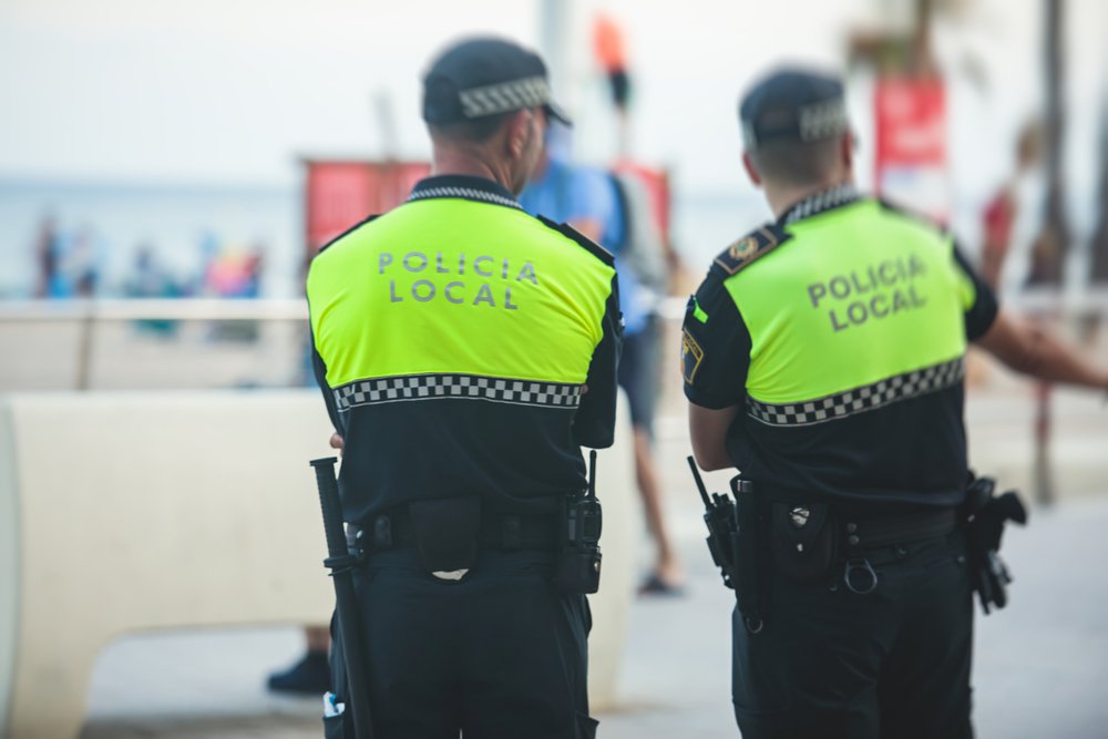 Policías de España. | Foto: Shutterstock