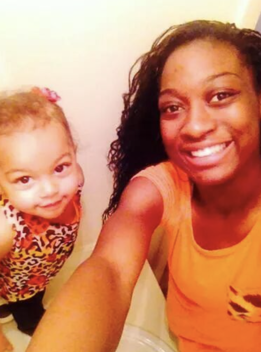 Chloe Chrisley and Angela Johnson from a post dated December 15, 2014. | Source: X/angej201211