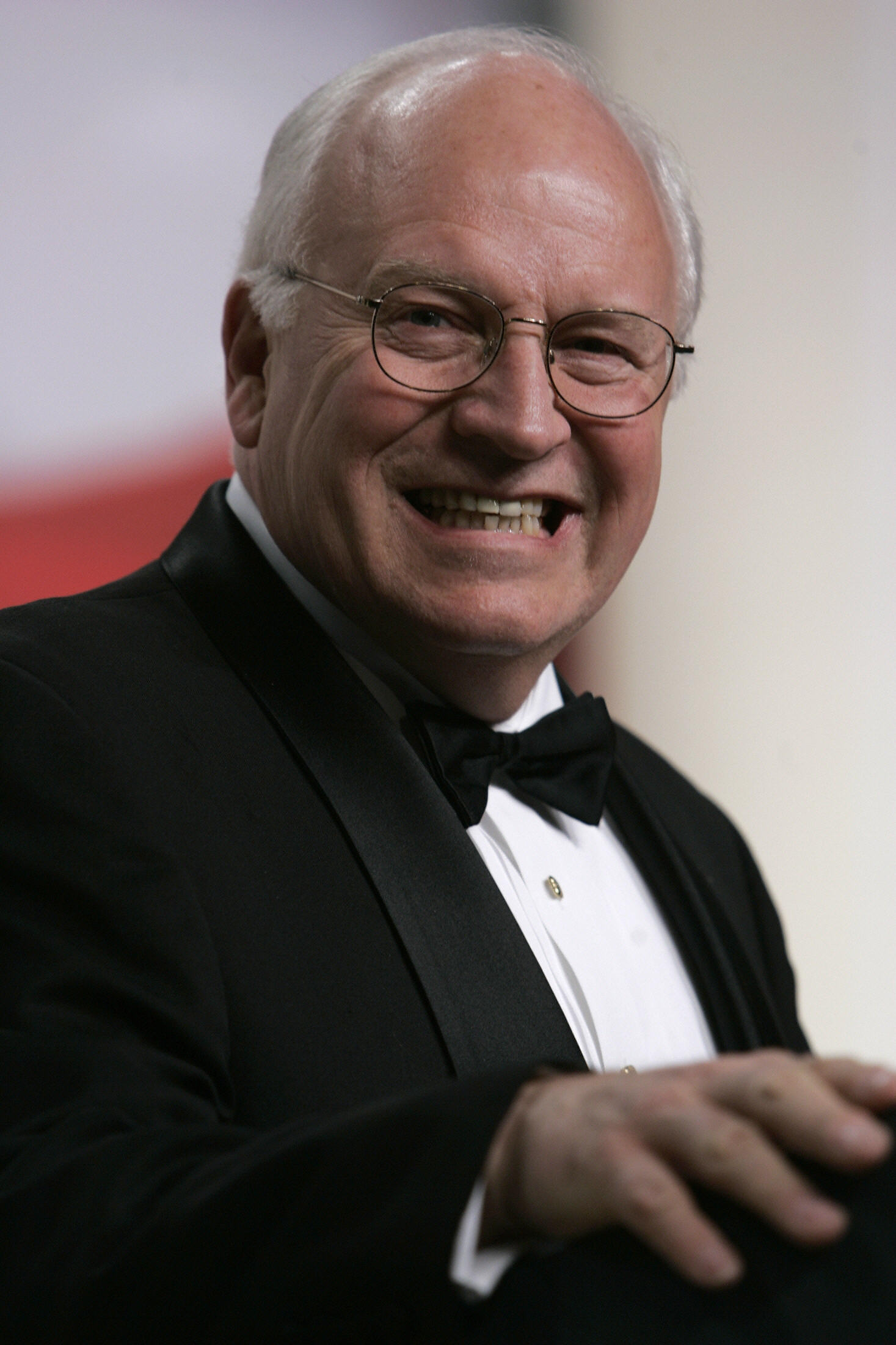 Dick Cheney addresses the Texas Wyoming Ball, part of the festivities marking the inauguration of President George W. Bush for a second term, in Washington on January 20, 2005 | Source: Getty Images