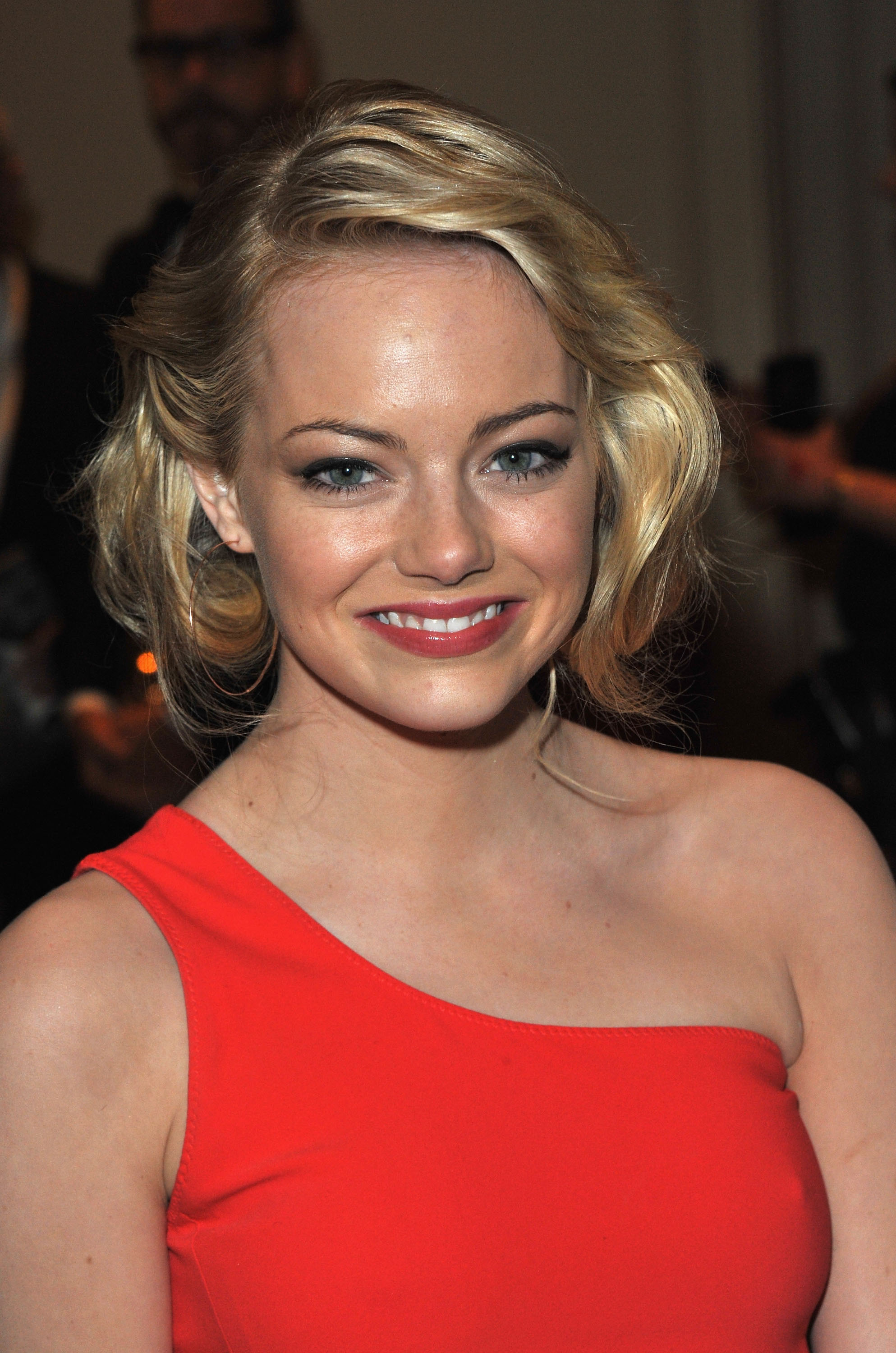 Emma Stone at the official after-party for the Orange British Academy Film Awards at Grosvenor House on February 13, 2011, in London, England. | Source: Getty Images