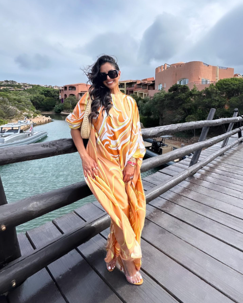 Vanessa Bryant during her vacation in Italy | Source: Instagram/vanessabryant