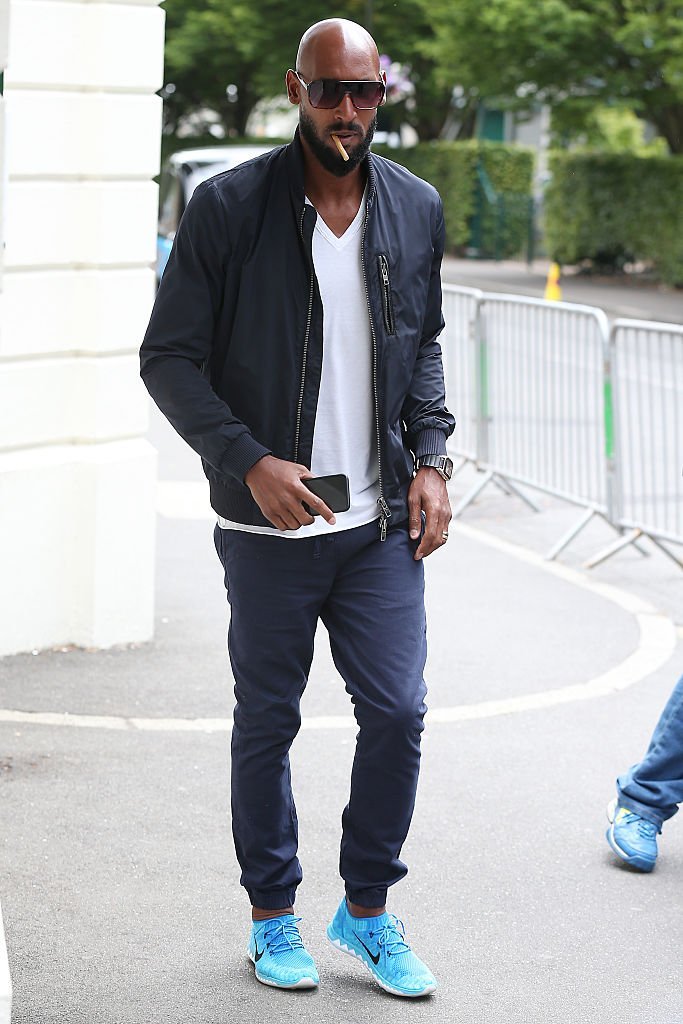 Nicolas Anelka le 8 juillet 2015 à Londres. l Source : Getty Images