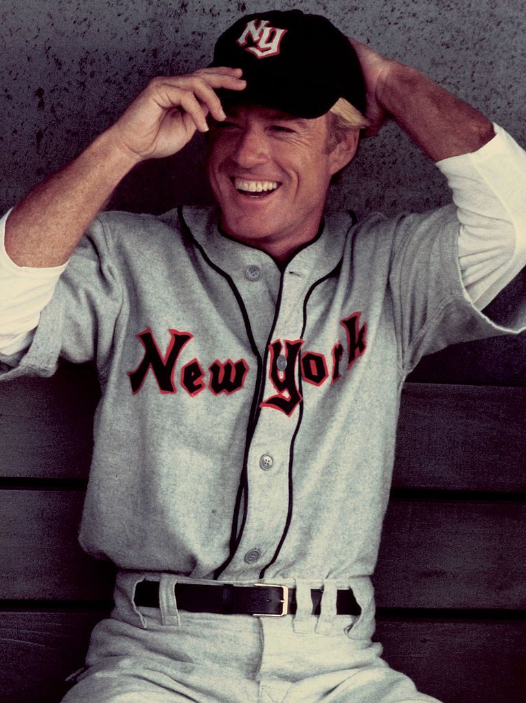 Robert Redford as baseball player Roy Hobbs in the film "The Natural," 1983. | Source: Getty Images