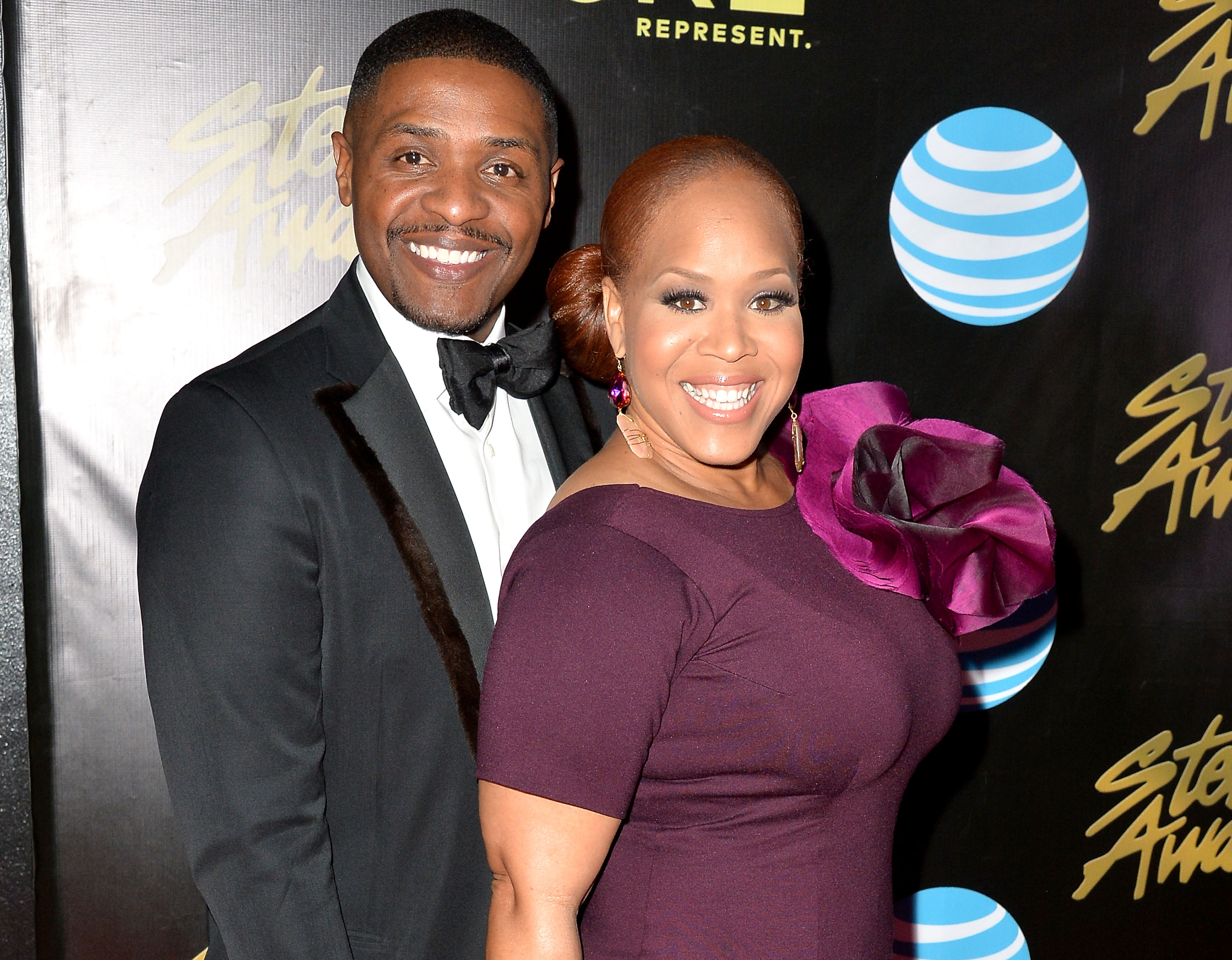Teddy and Tina Campbell attend the 2016 Stellar Gospel Awards at the Orleans Arena in Las Vegas, Nevada  on February 20. | Source: Getty Images