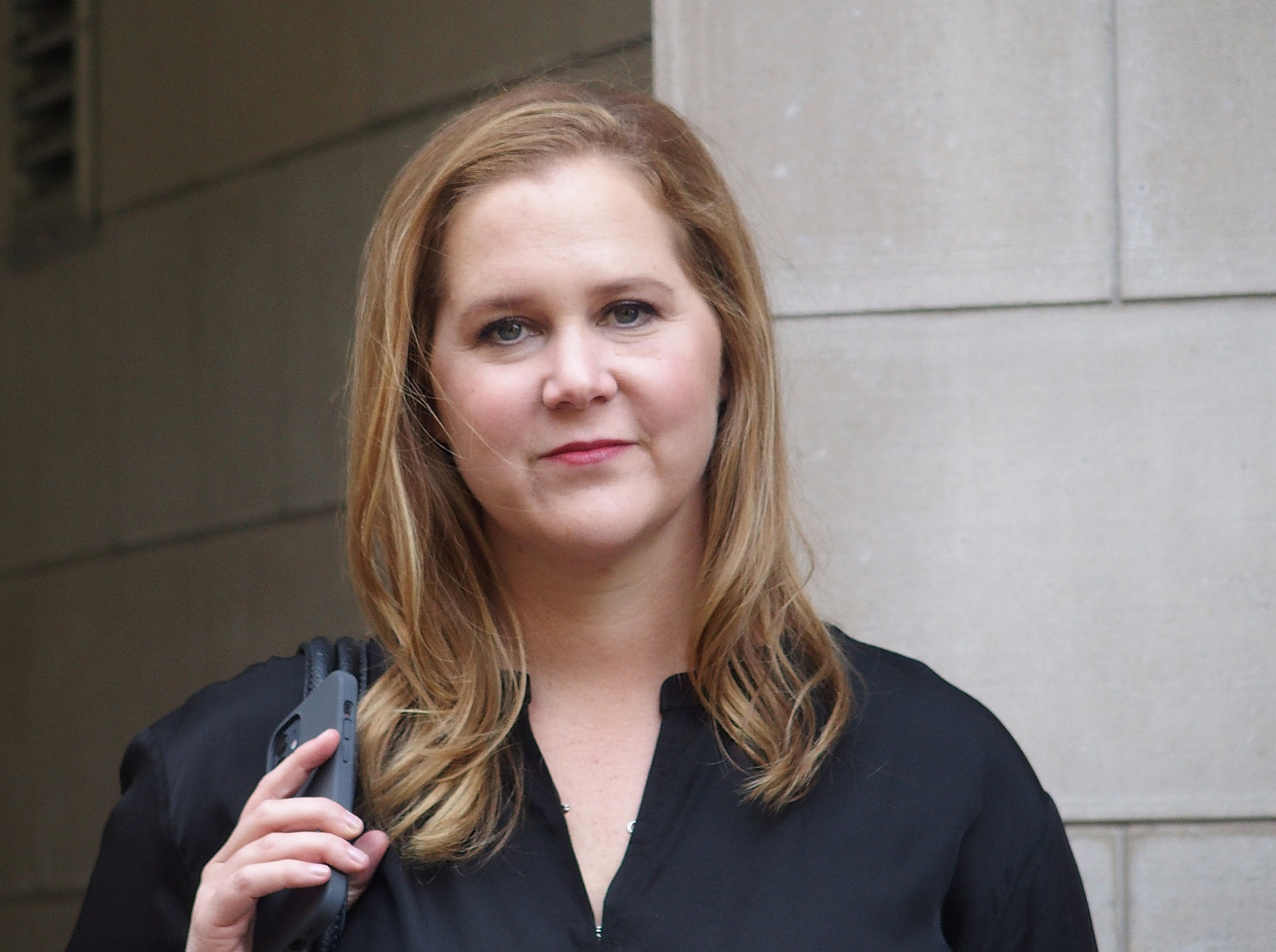 Amy Schumer on the set of "Life & Beth" on April 27, 2021, in New York. | Source: Getty Images