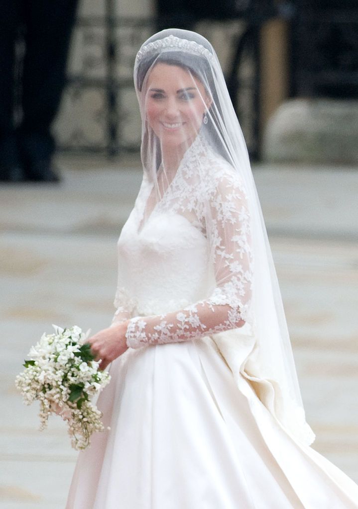 Kate Middleton le jour de son mariage. l Source : Getty Images