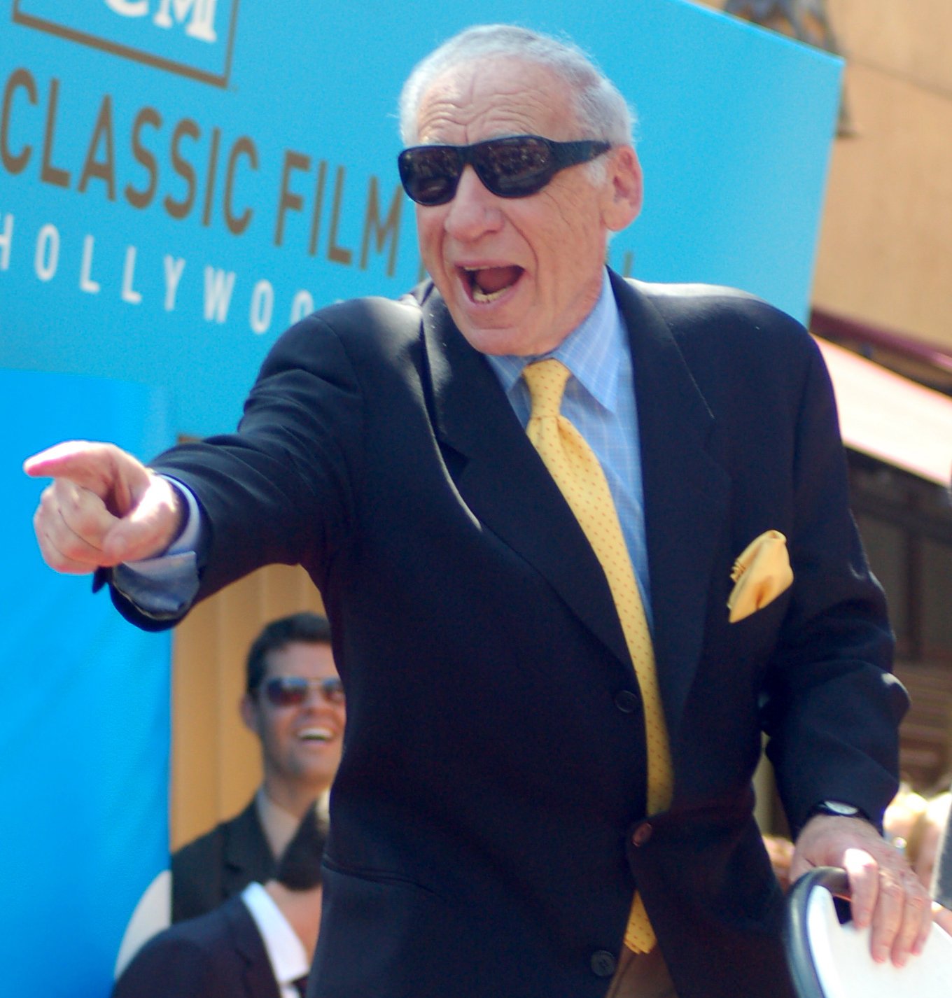 Mel Brooks at his Hollywood Walk of Fame ceremony, April 2010 | Source: Wikimedia Commons