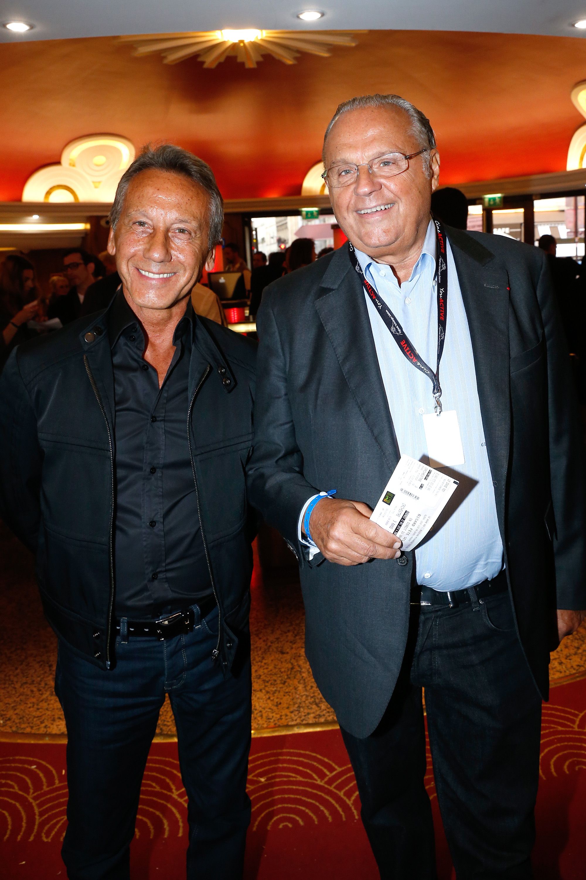 Gérard Louvin et Daniel Moyne. l Source : Getty Images