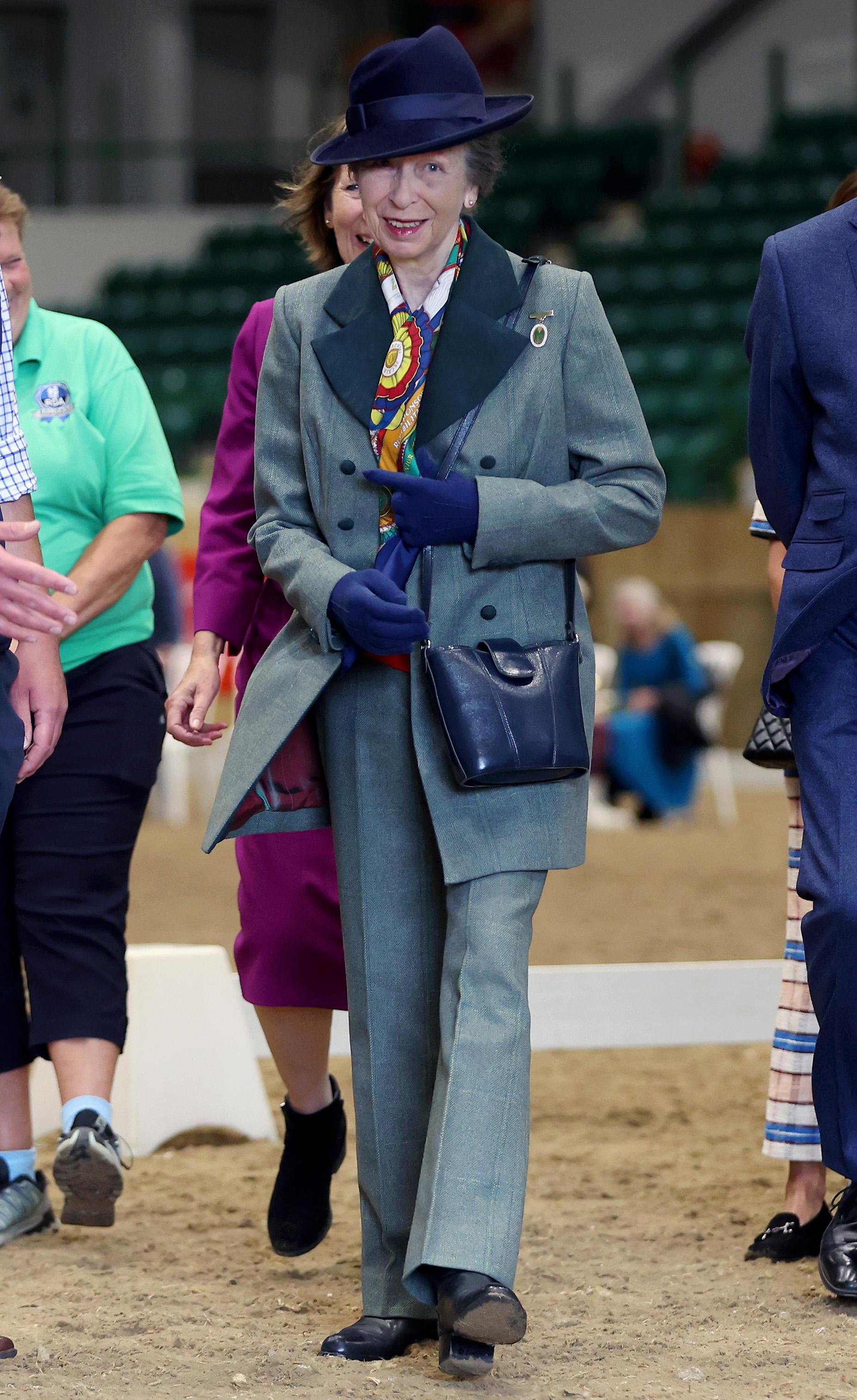 Princess Anne at the Riding for the Disabled Association (RDA) National Championships in Gloucester, England on July 12, 2024 | Source: Getty Images