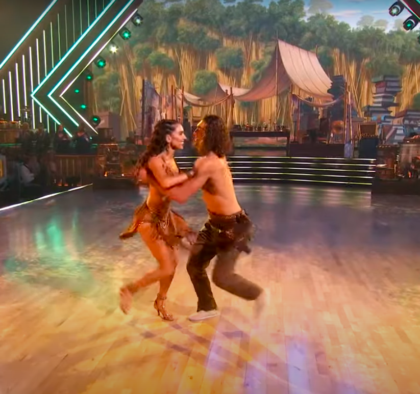 Jenna Johnson and Joey Graziadei. | Source: YouTube/Dancing With The Stars