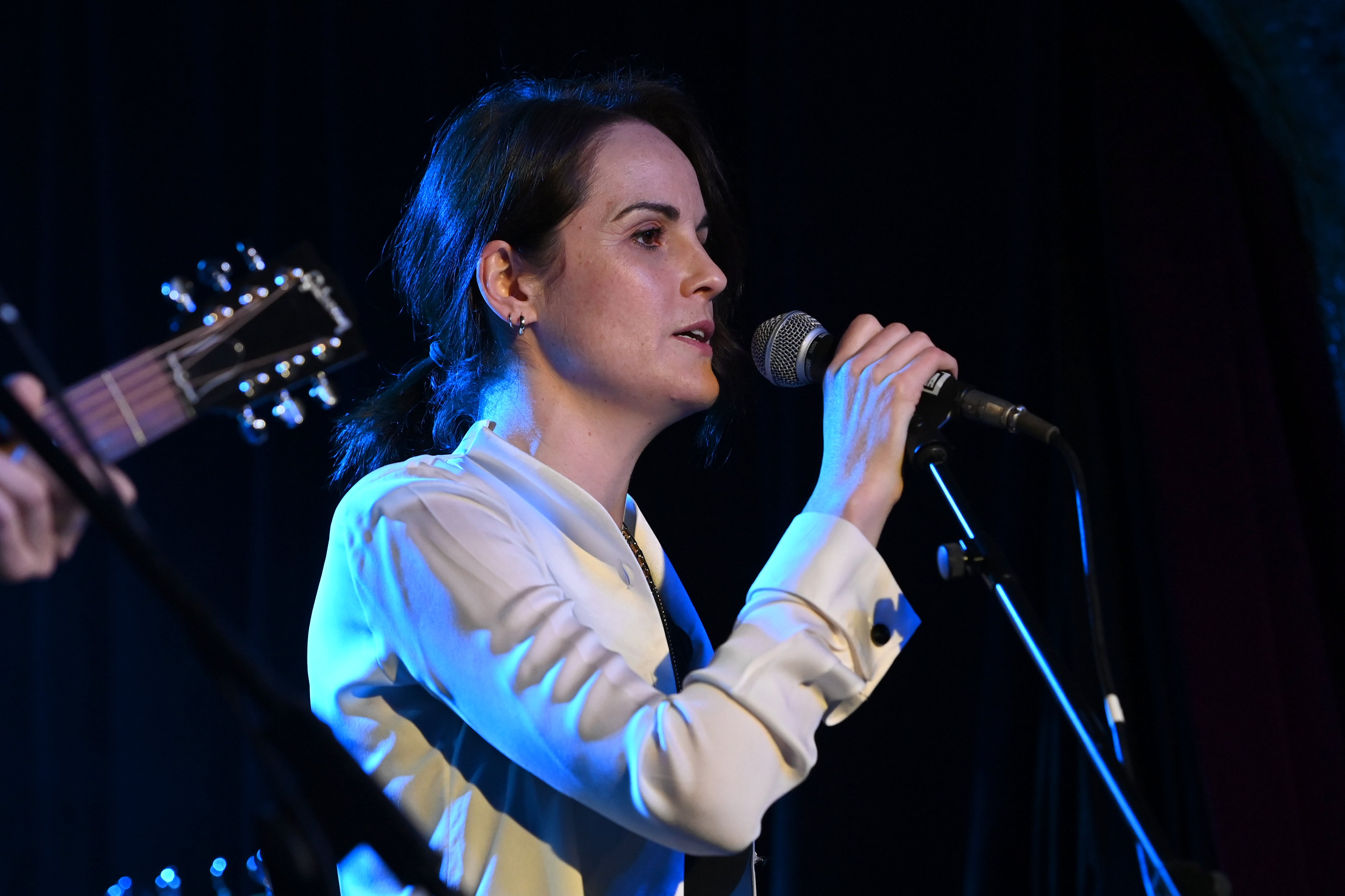 Michelle Dockery of Michael & Michelle performs at Omeara London on June 06, 2022 in London, England. | Source: Getty Images