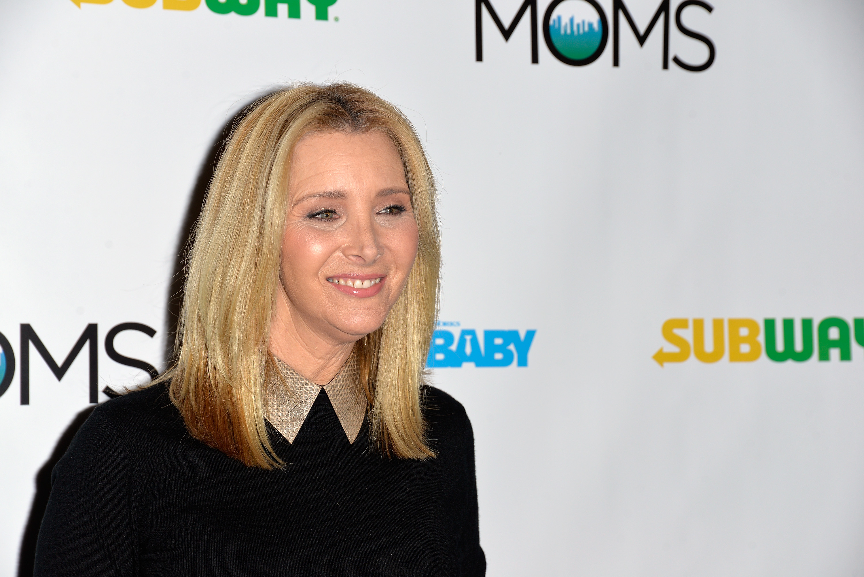 Lisa Kudrow during a Mamarazzi event for the film "Boss Baby" in Los Angeles, California on March 6, 2017 | Source: Getty Images