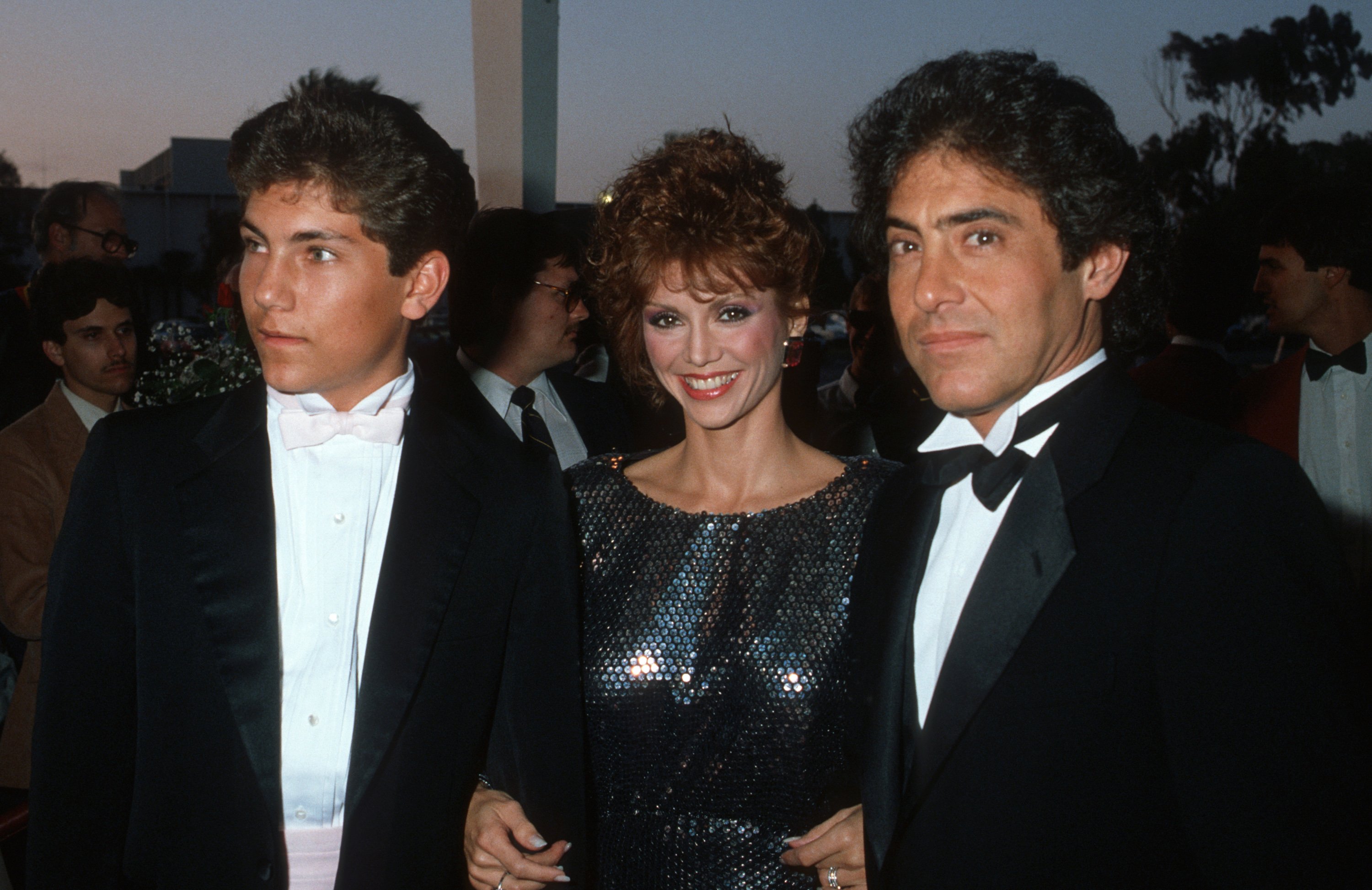 Andrew Glassman, Victoria Principal and Harry Glassman at the 10th Annual Choice Awards. | Source: Getty Images