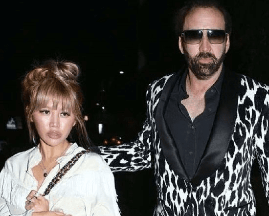 Erika Koike and Nicolas Cage on a date night in Los Angeles on May 20, 2018 Photo: Daily Mail