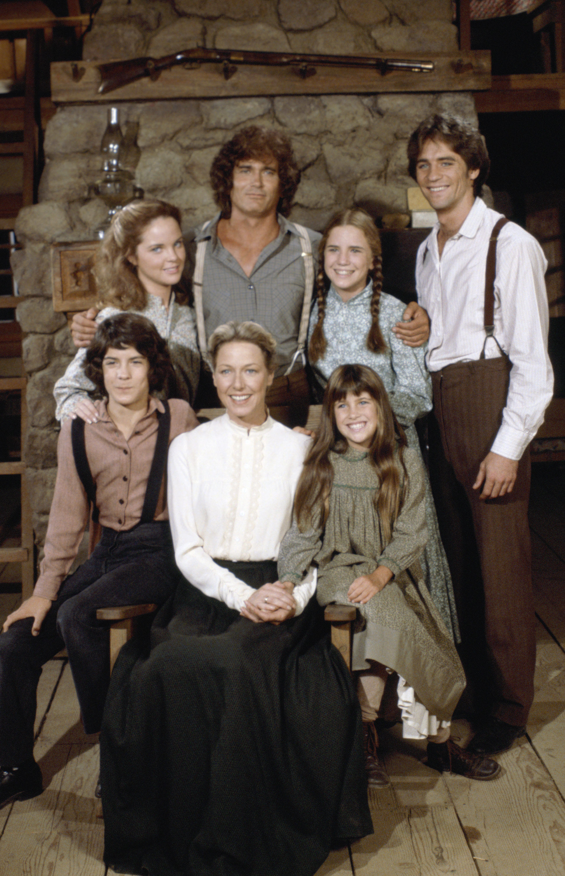 "Little House on the Prairie" cast photographed in circa 1980's | Source: Getty Image