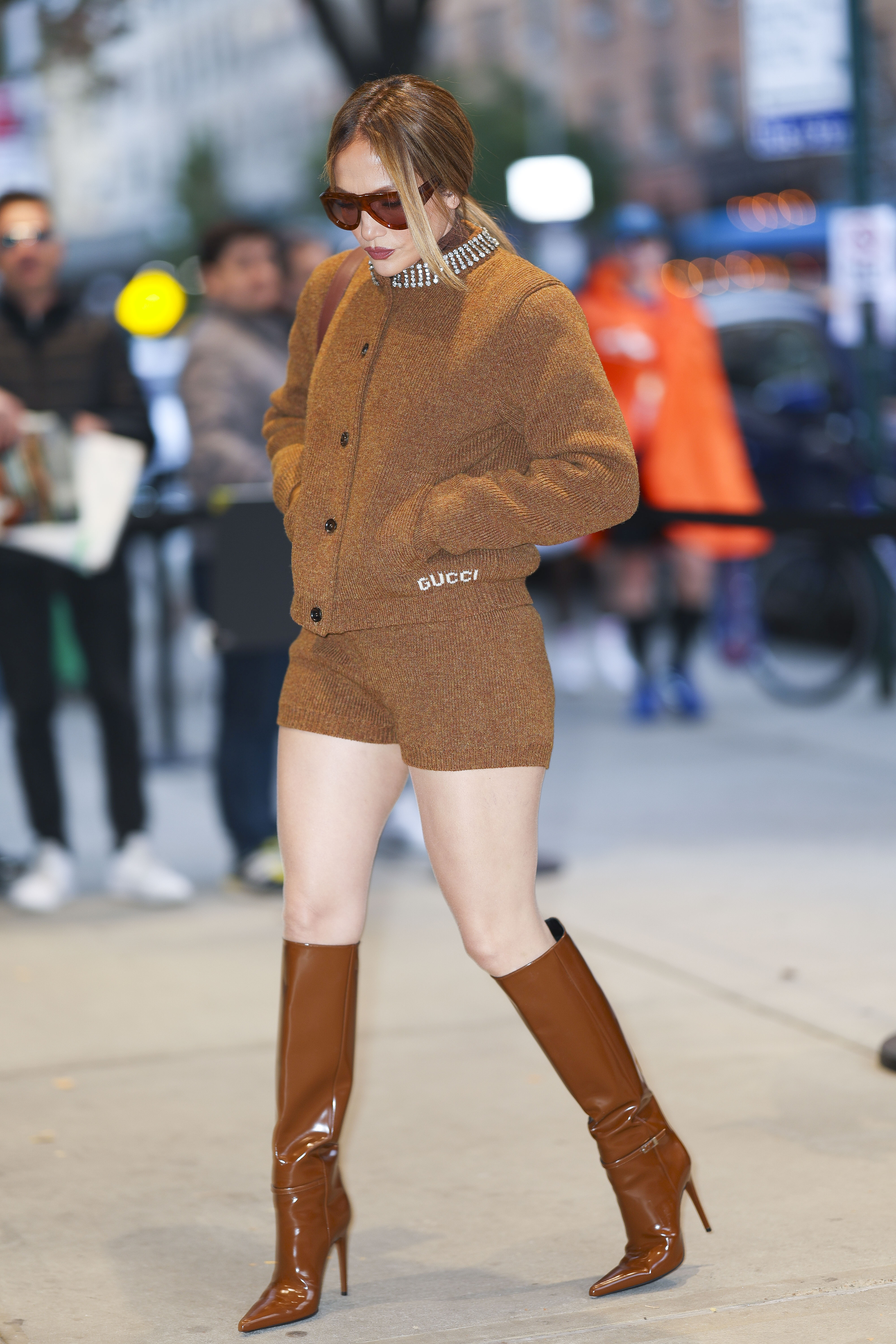 Jennifer Lopez spotted out for a special screening of "Unstoppable" in New York City on November 3, 2024 | Source: Getty Images