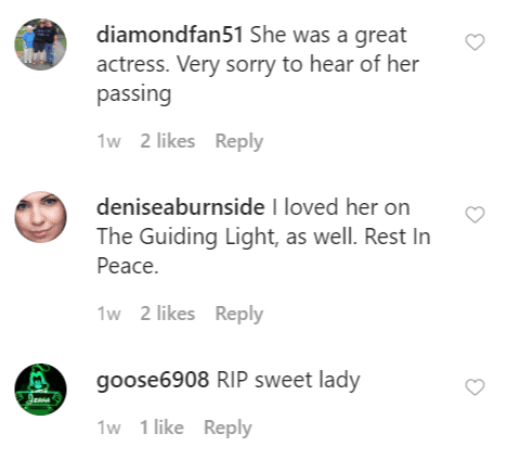 More fan comments on Lisa's post | Instagram: @lisawhelchel