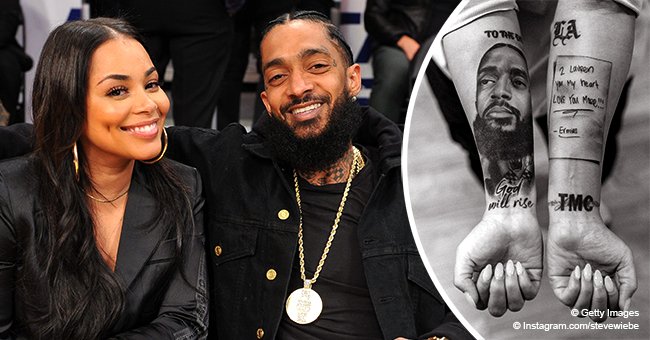 Lauren London Gets New Tattoo Of Love Note From Nipsey Hussle On Her Arm — See What It Says