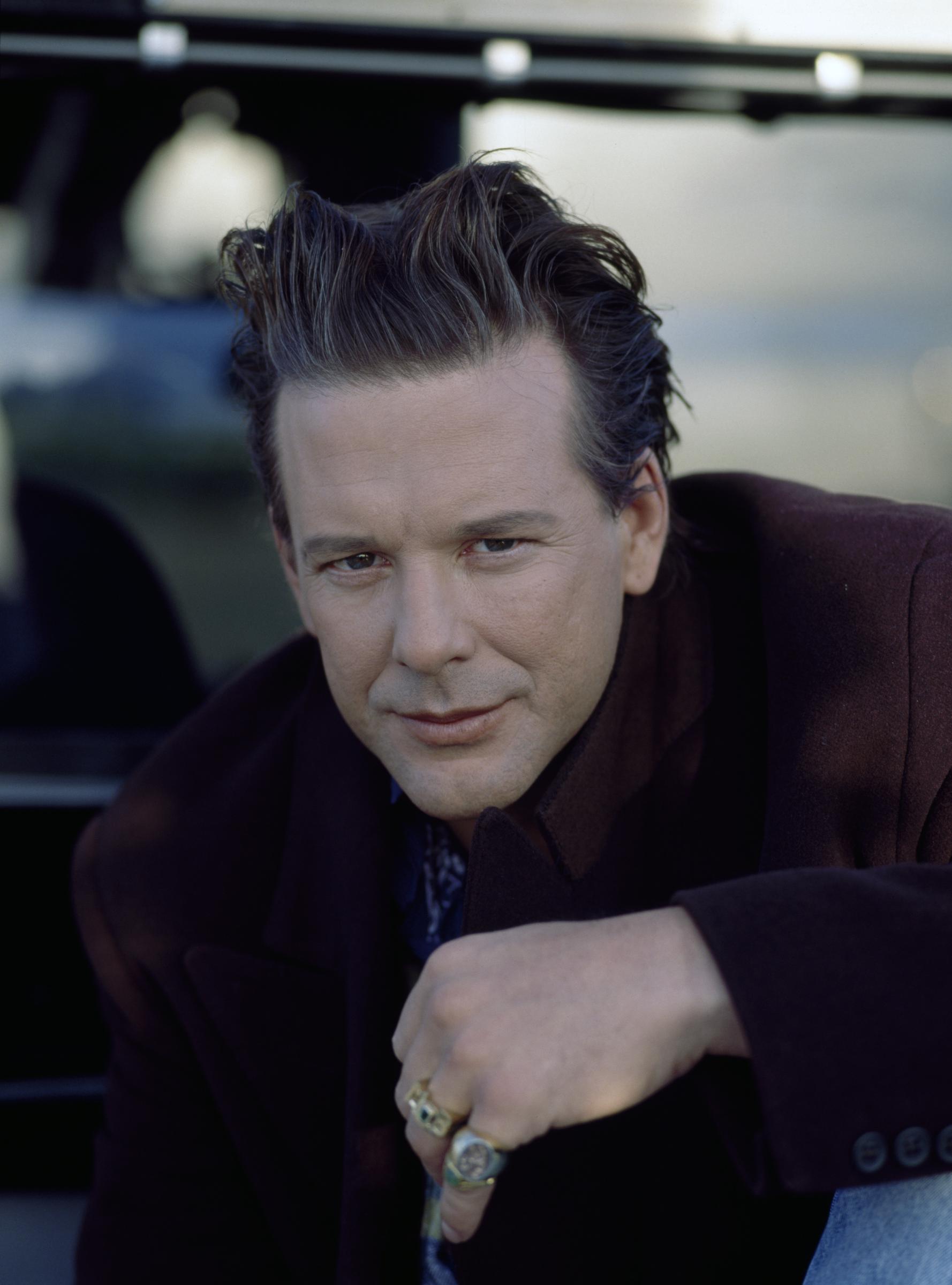 Mickey Rourke on the set of "Angel Heart" in March 1987 in the United States | Source: Getty Images