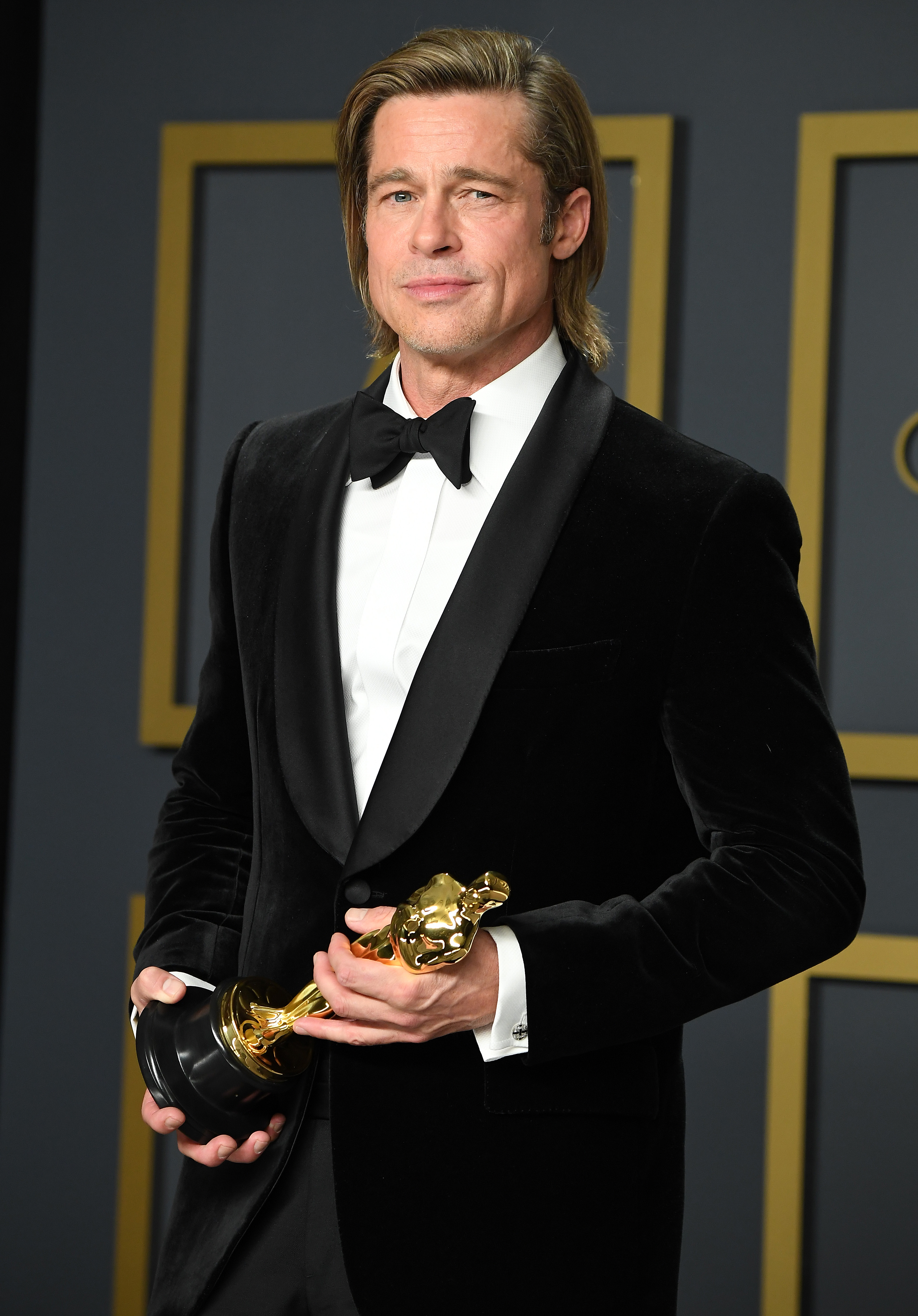 Brad Pitt at the 92nd Annual Academy Awards in Hollywood, 2020 | Source: Getty Images