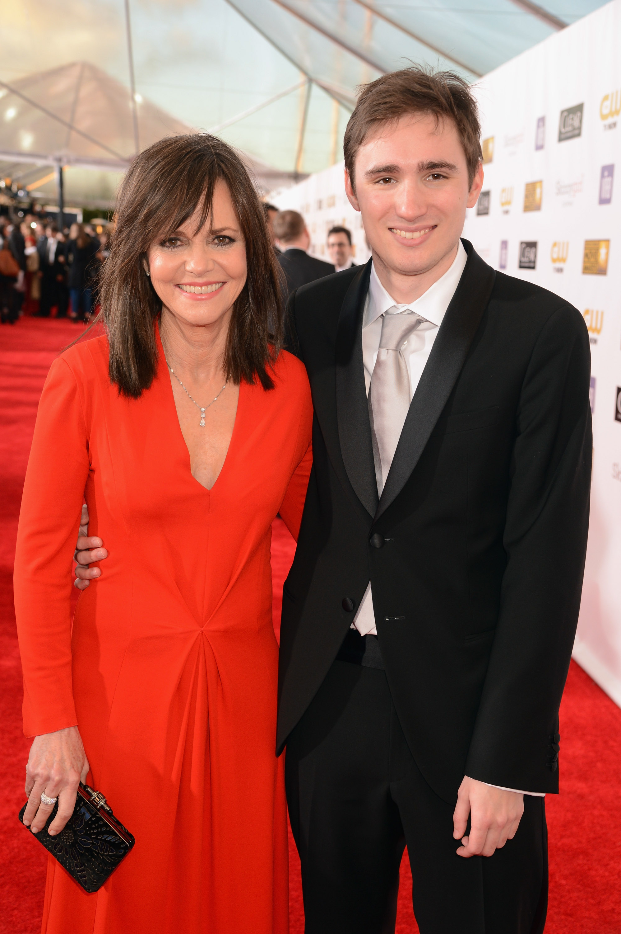 Sally Field and Samuel Greisman at the 18th Annual Critics' Choice Movie Awards in Santa Monica, California on January 10, 2013 | Source: Getty Images
