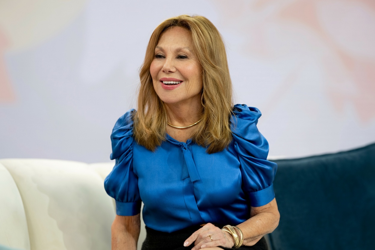 Facial-aging AI model of Thomas during the same appearance, with projected untreated features | Source: Nano Banana