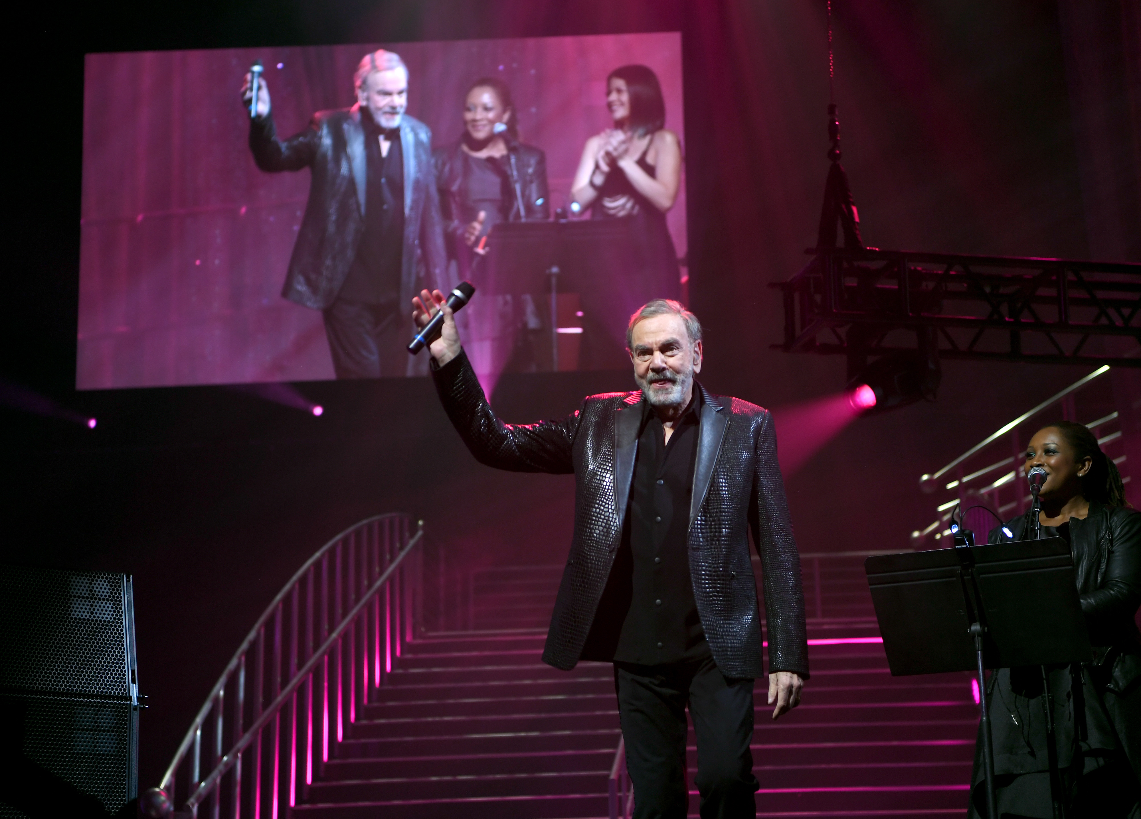 The famous singer performing during the 24th annual Keep Memory Alive "Power of Love Gala" on March 7, 2020, in Las Vegas, Nevada. | Source: Getty Images