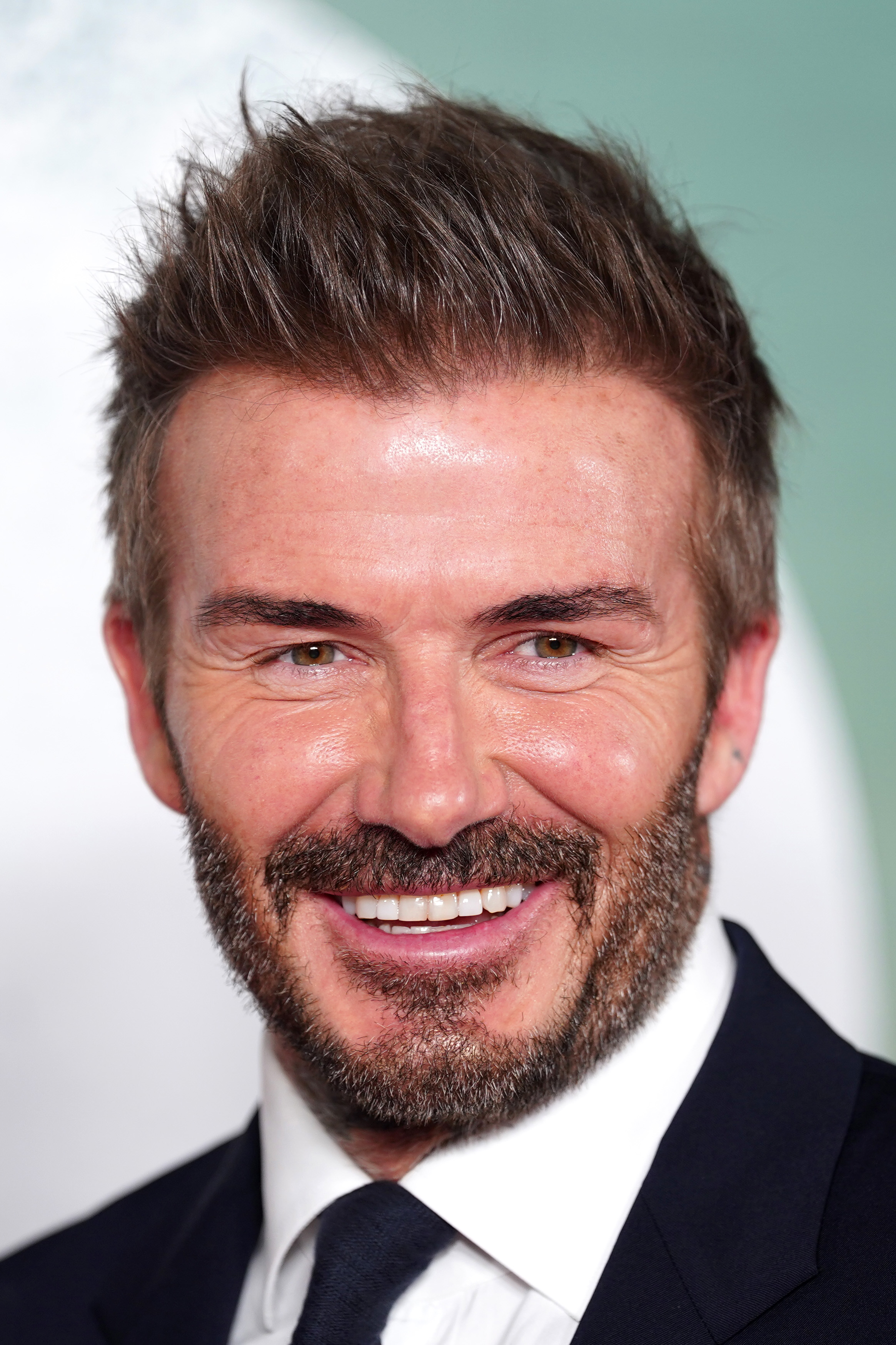 David Beckham at the "99" world premiere on May 9, 2024, in Manchester, England. | Source: Getty Images
