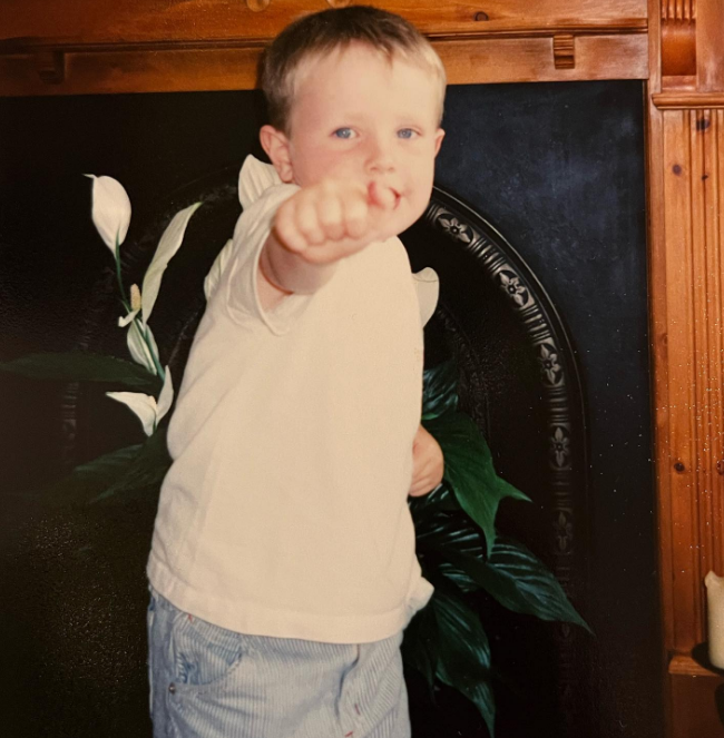 Paul Mescal grew up with a mother who worked as a police officer and a father who was a teacher. In this photo, he can be seen as a toddler in a throwback picture shared by his mother on February 2, 2023. | Source: Instagram/dearbhlam