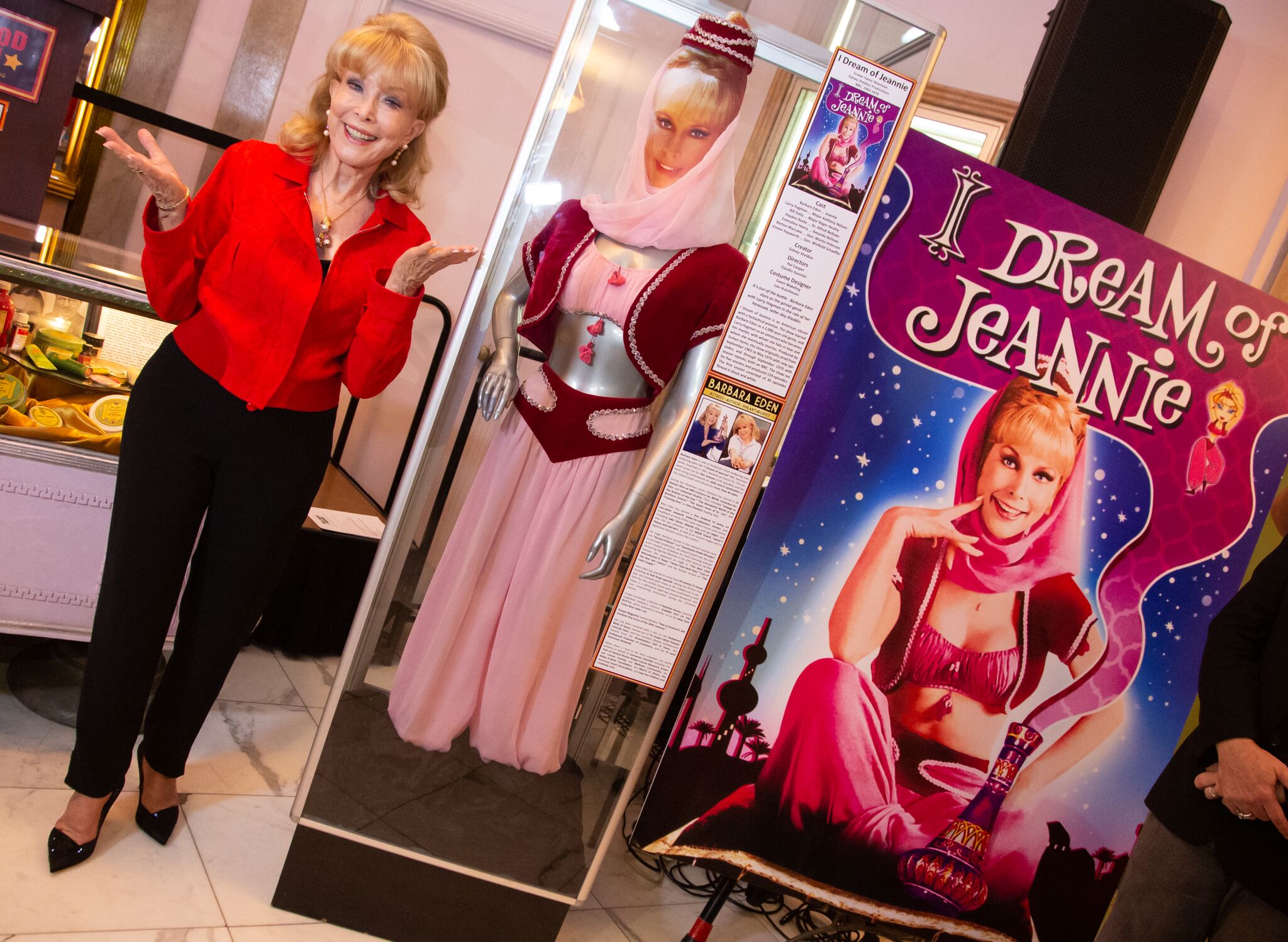 Barbara Eden is Honored At The Hollywood Museum's Lobby Series Tribute at The Hollywood Museum | Getty Images