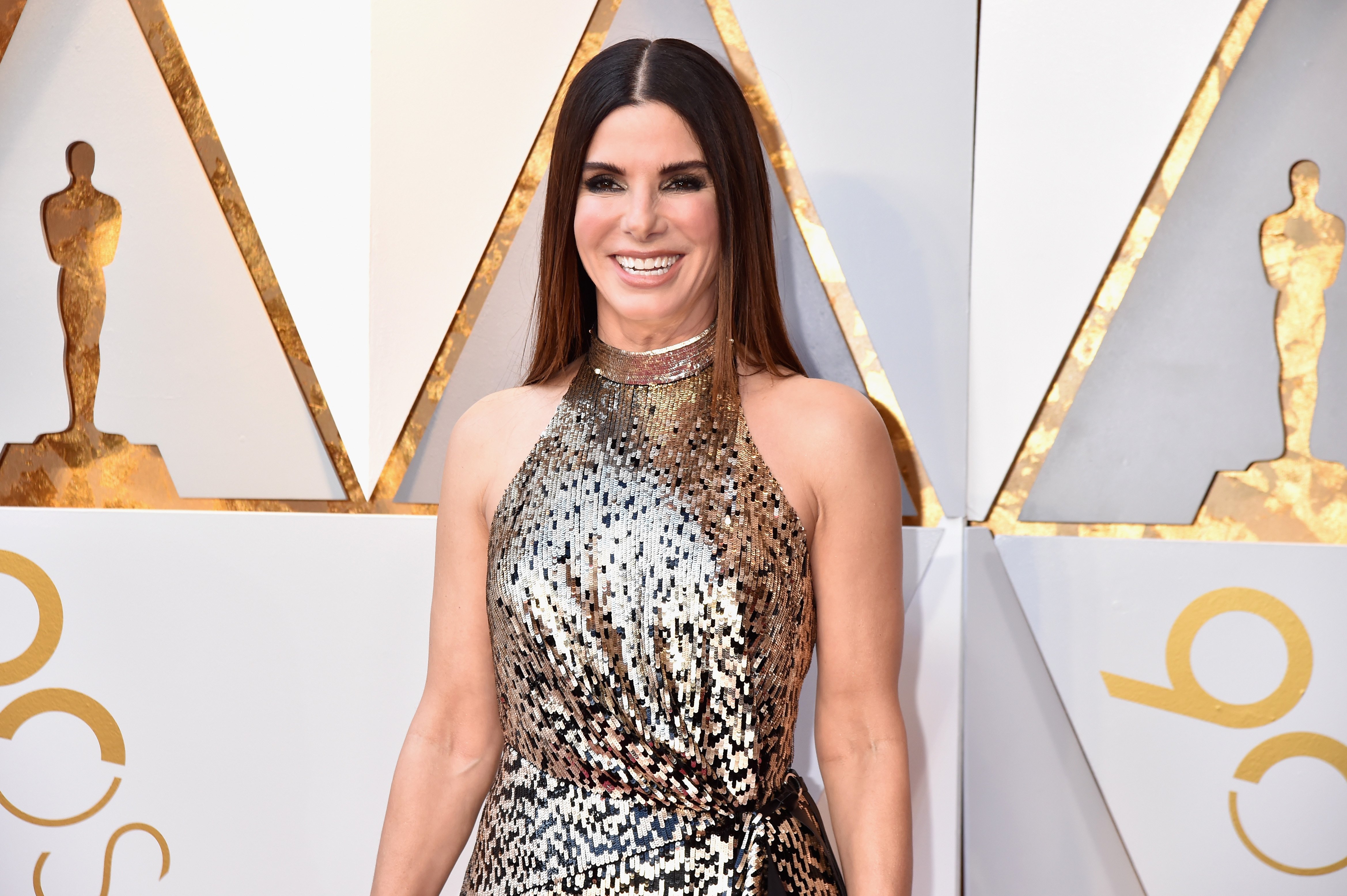 Sandra Bullock at the 90th Annual Academy Awards on March 4, 2018 | Source: Getty Images