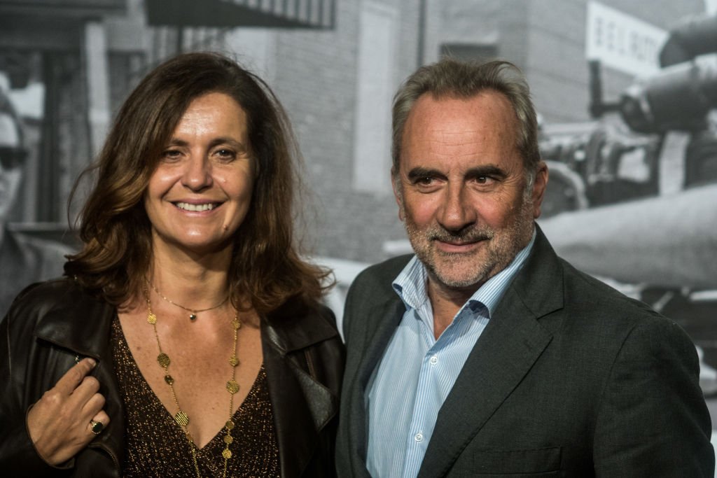 Pascale Pouzadoux et Antoine Dulery, le 12 octobre 2019. | Photo : Getty Images