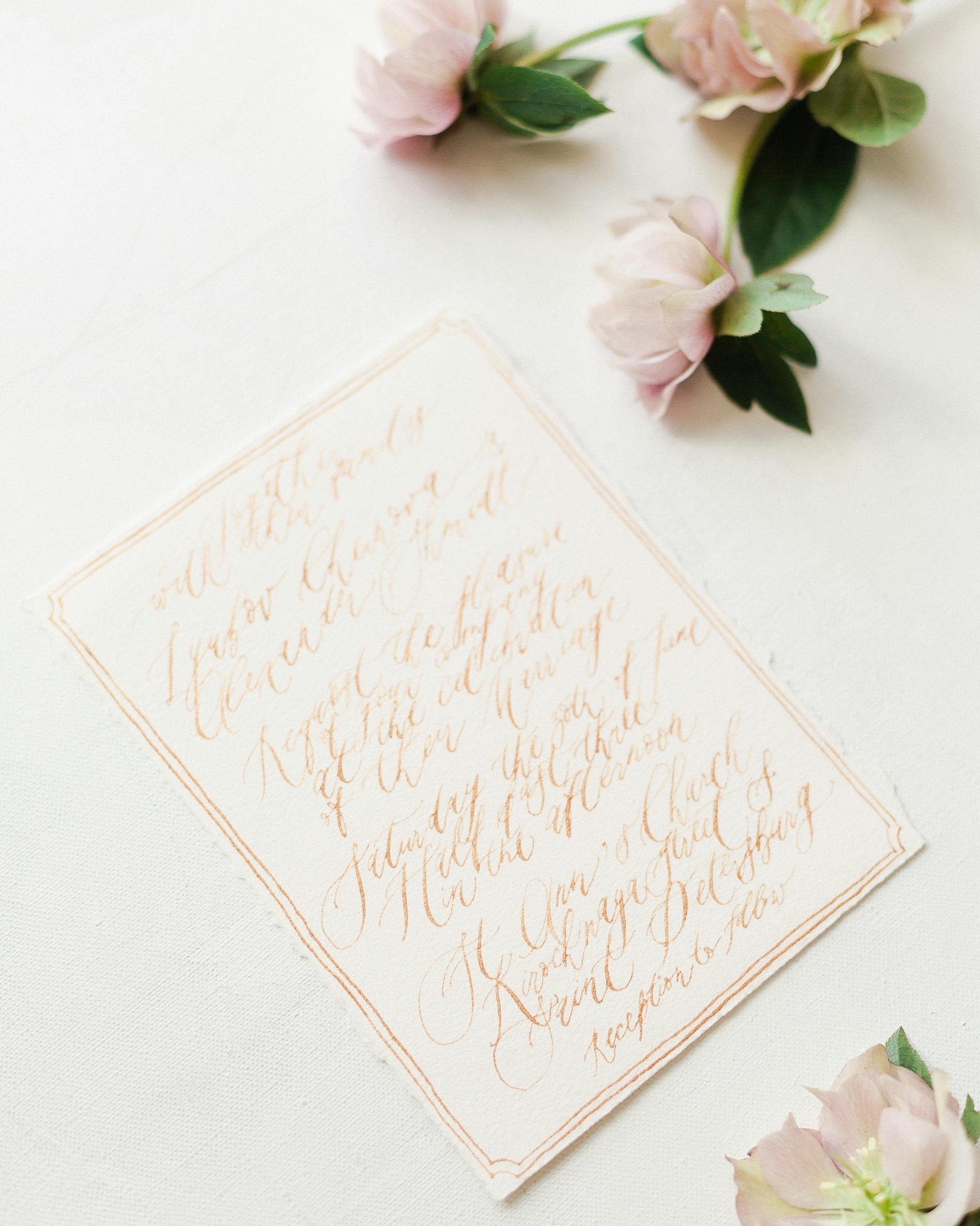 A wedding card | Source: Pexels