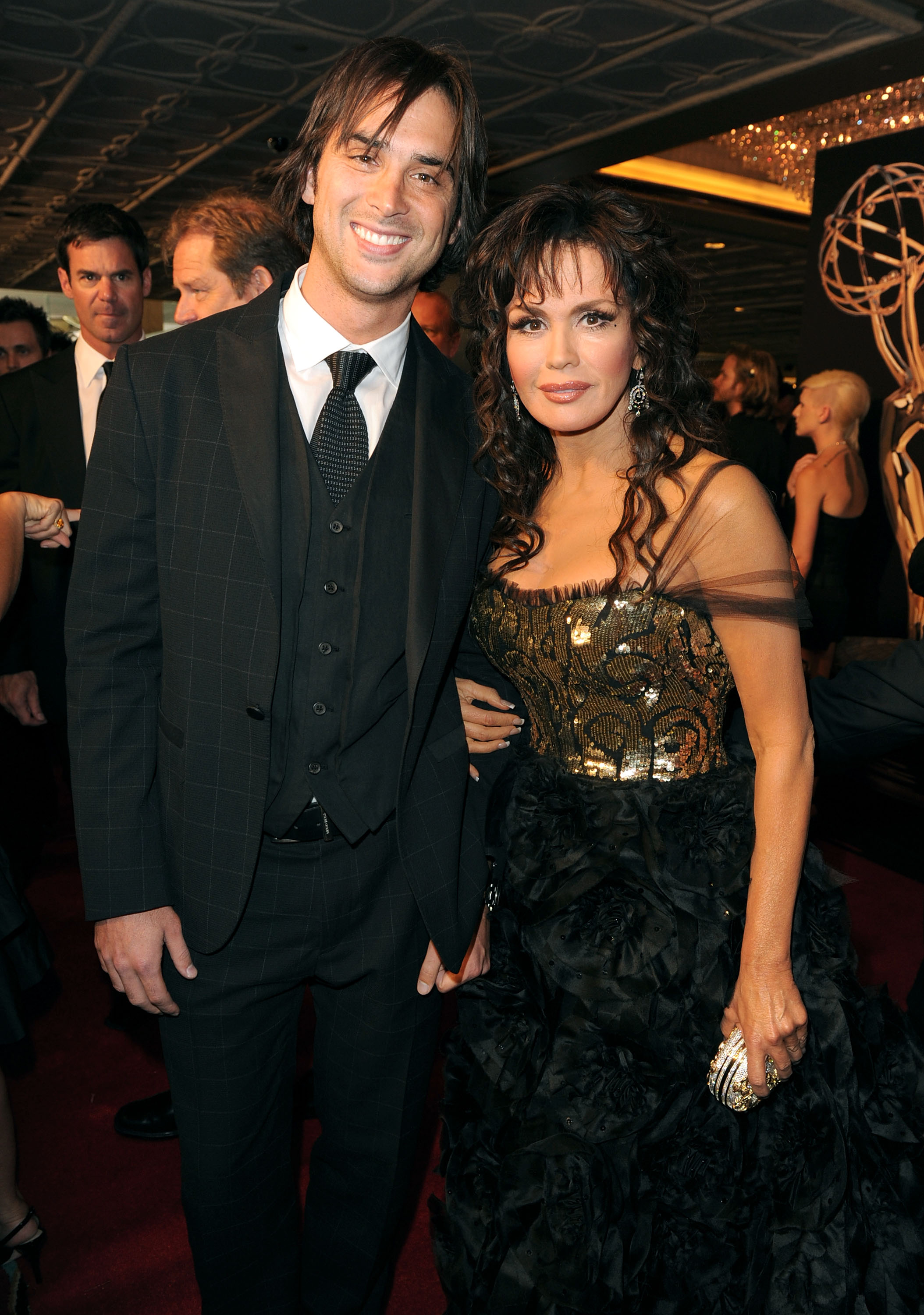 Marie Osmond and Stephen Osmond at the 37th Annual Daytime Entertainment Emmy Awards in Las Vegas, Nevada, on June 27, 2010 | Source: Getty Images
